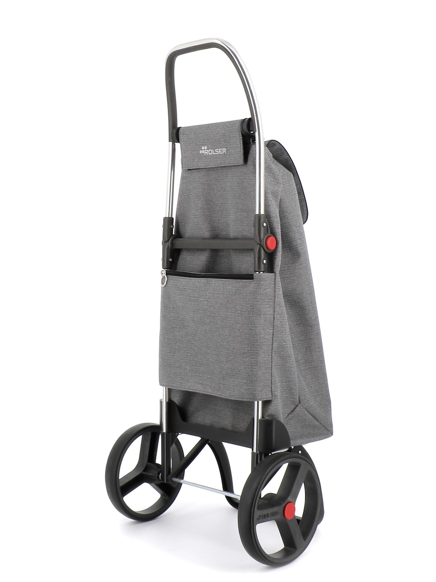 Carro de la compra I-Max ZD 2 Ruedas Grandes Plegable Rolser Gris-3