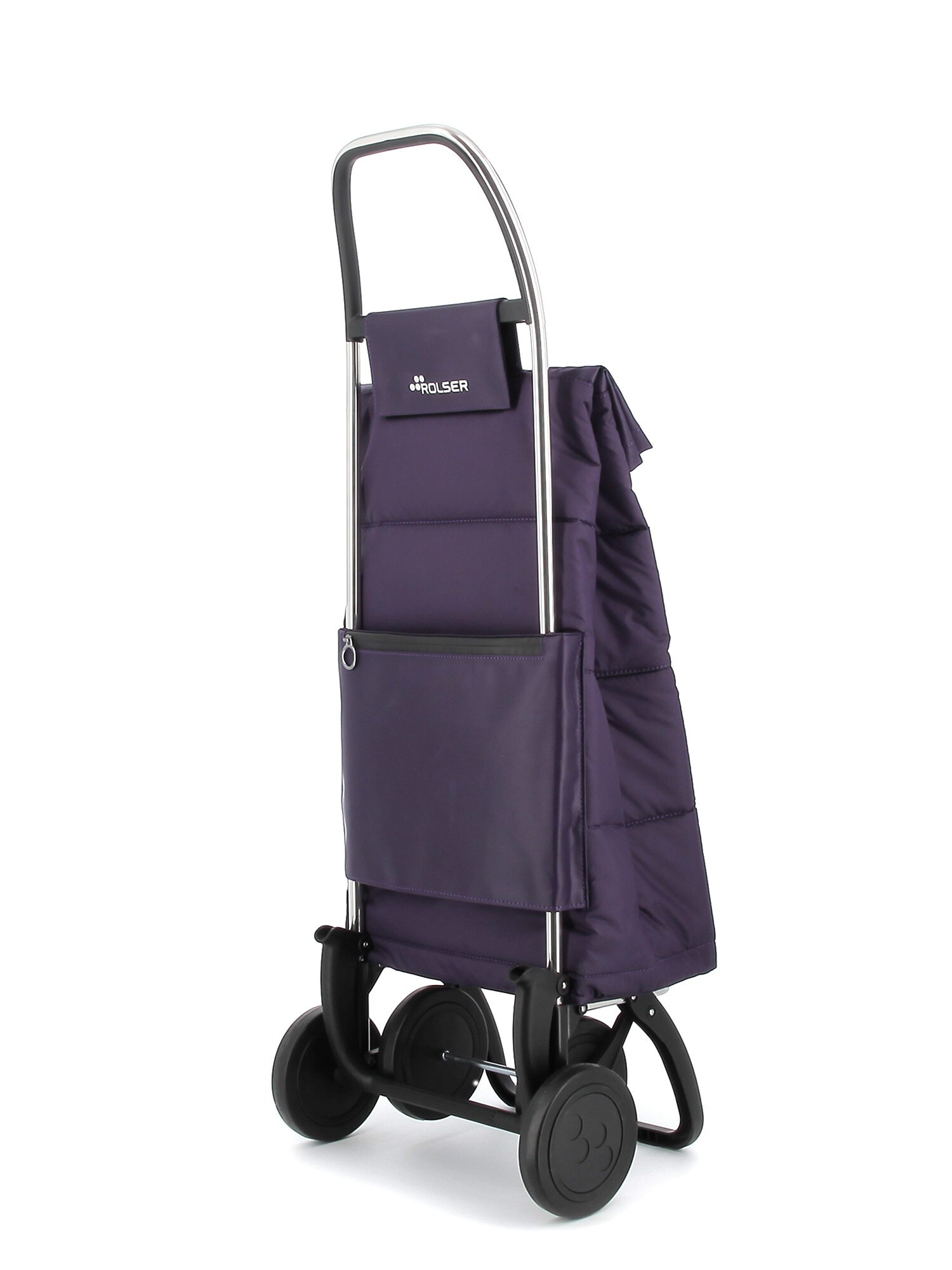 Imagen 3 de Carro de la compra Big Polar 4 Ruedas Rolser - Morado Morado