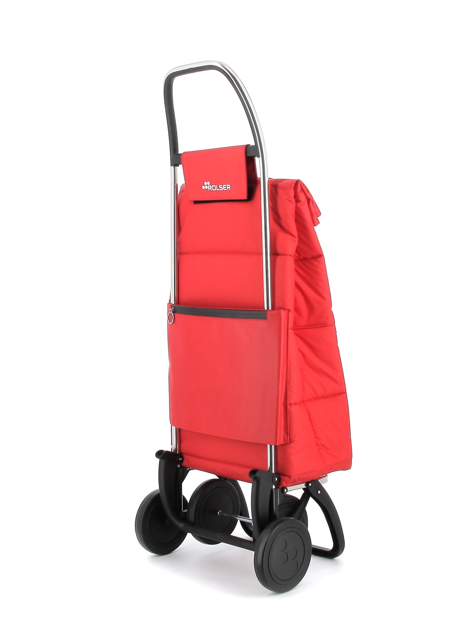 Imagen 4 de Carro de la compra Big Polar 4 Ruedas Rolser - Rojo Rojo
