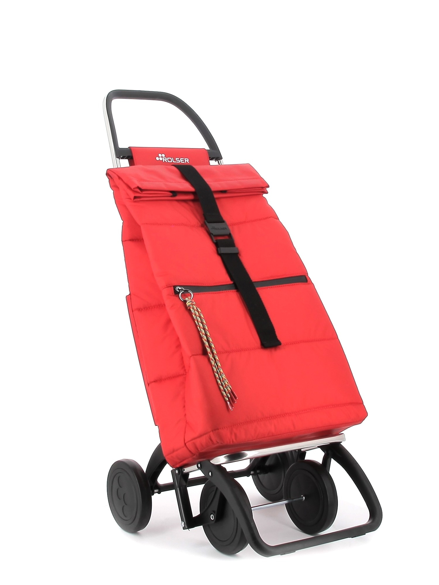 Imagen 6 de Carro de la compra Big Polar 4 Ruedas Rolser - Rojo Rojo