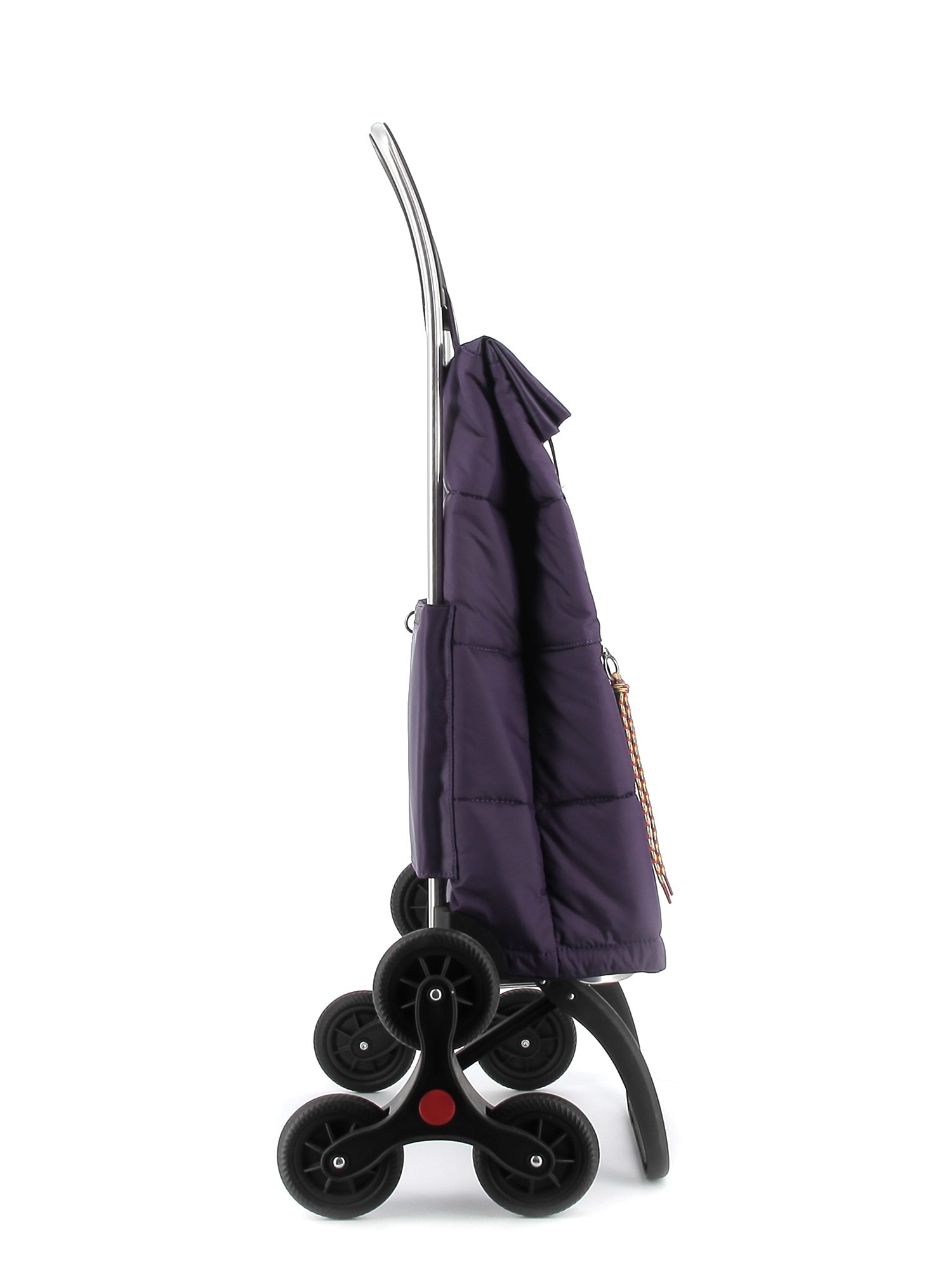 Imagen 2 de Carro de la compra Big Polar 6 Ruedas Sube Escaleras Rolser - Morado Morado