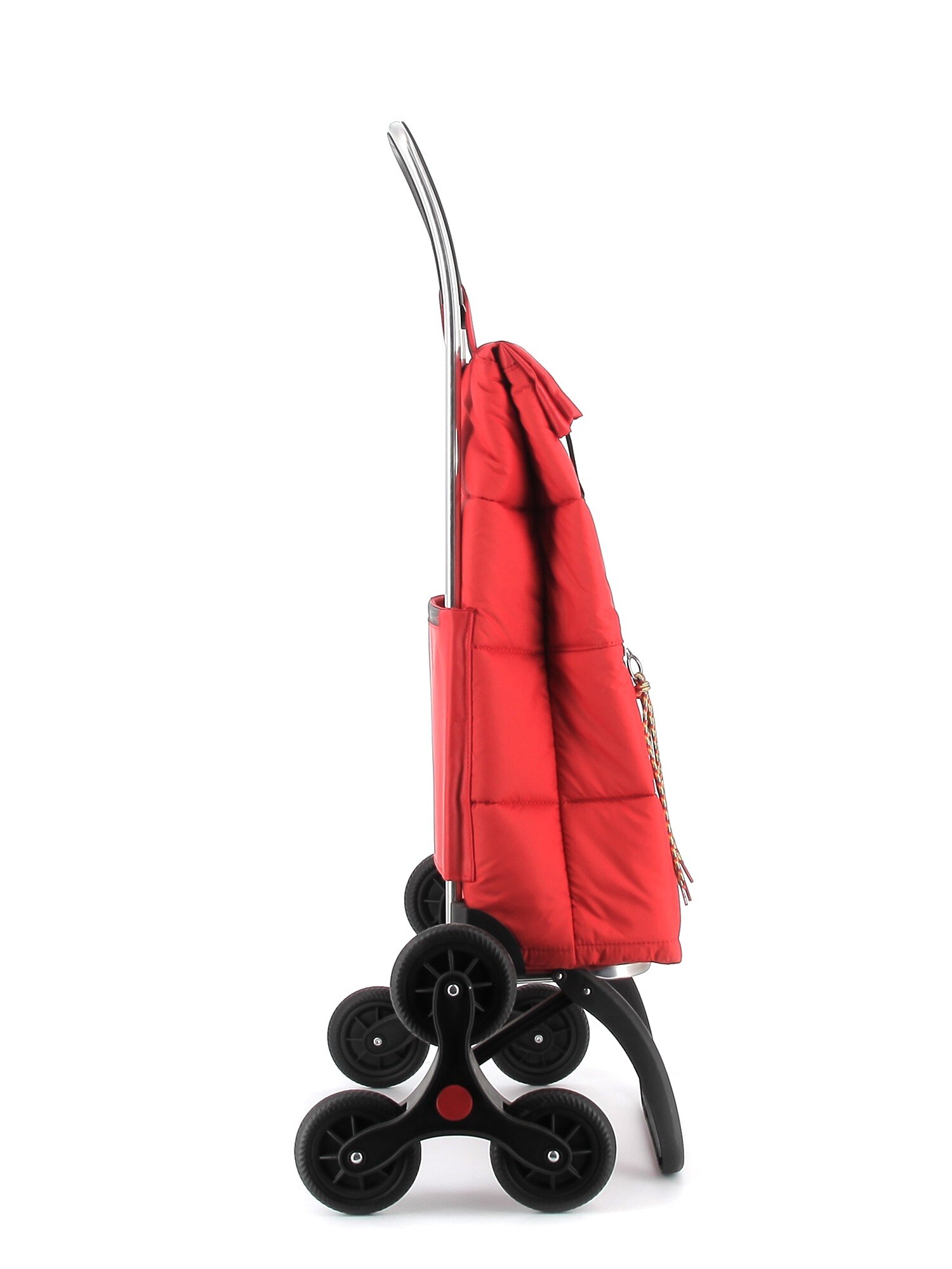 Imagen 2 de Carro de la compra Big Polar 6 Ruedas Sube Escaleras Rolser - Rojo Rojo