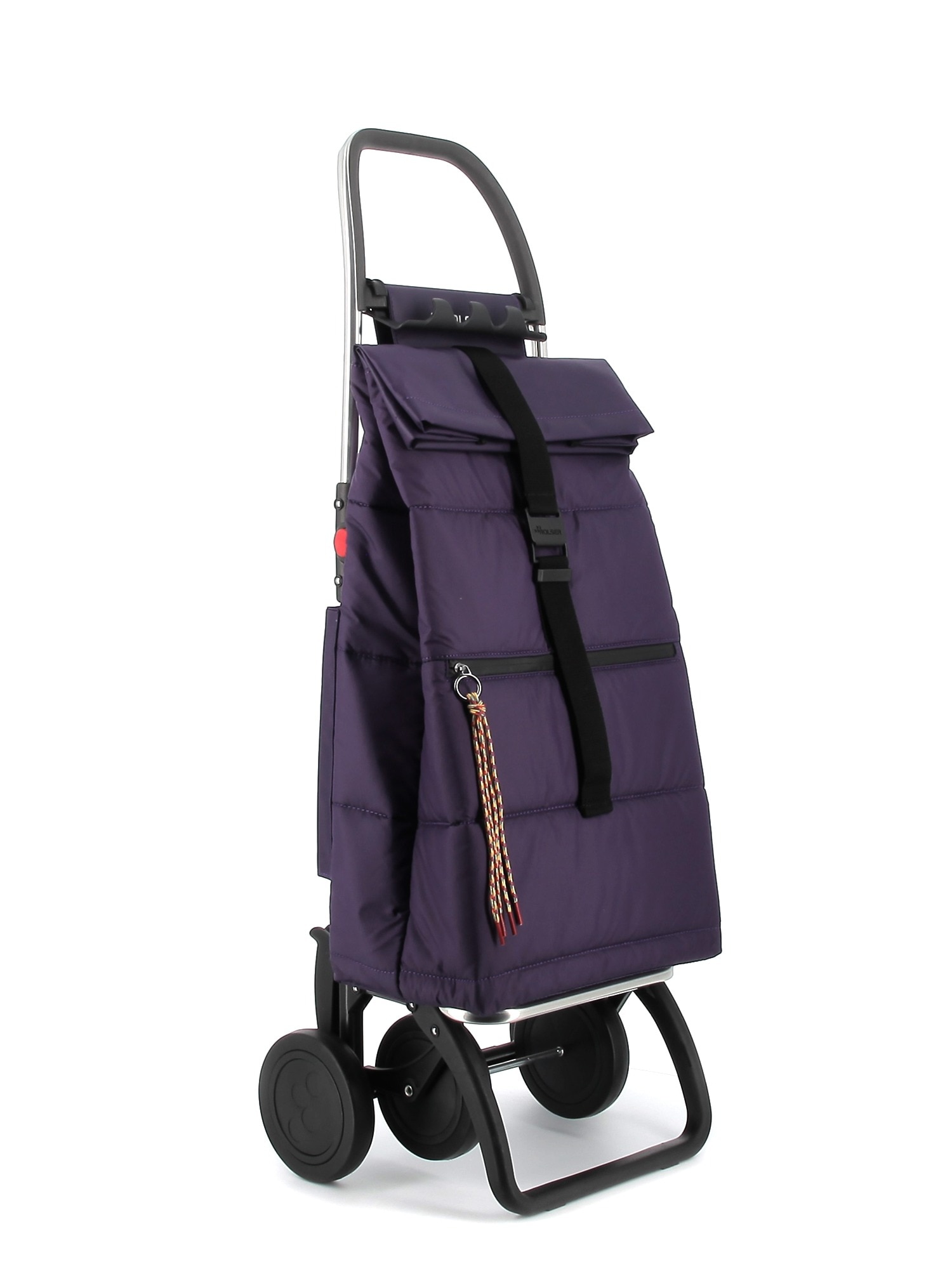 Imagen 1 de Carro de la compra Big Polar 4 Ruedas Plegable Rolser - Morado Morado