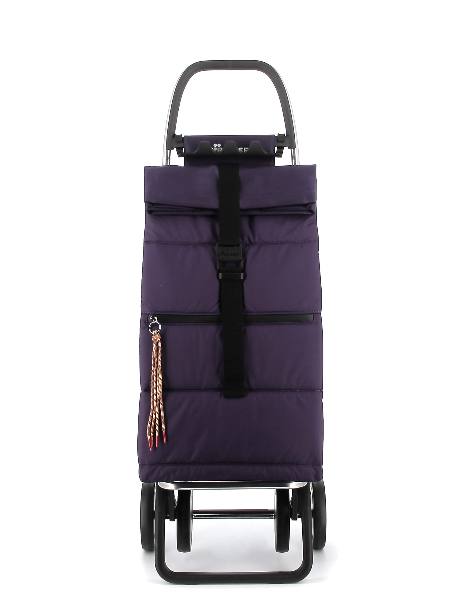 Imagen 5 de Carro de la compra Big Polar 4 Ruedas Plegable Rolser - Morado Morado