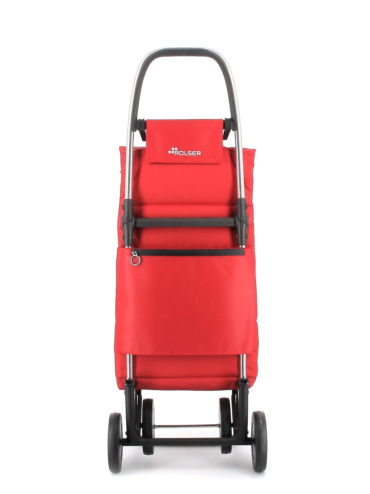 Imagen 4 de Carro de la compra Big Polar 4 Ruedas Plegable Rolser - Rojo Rojo