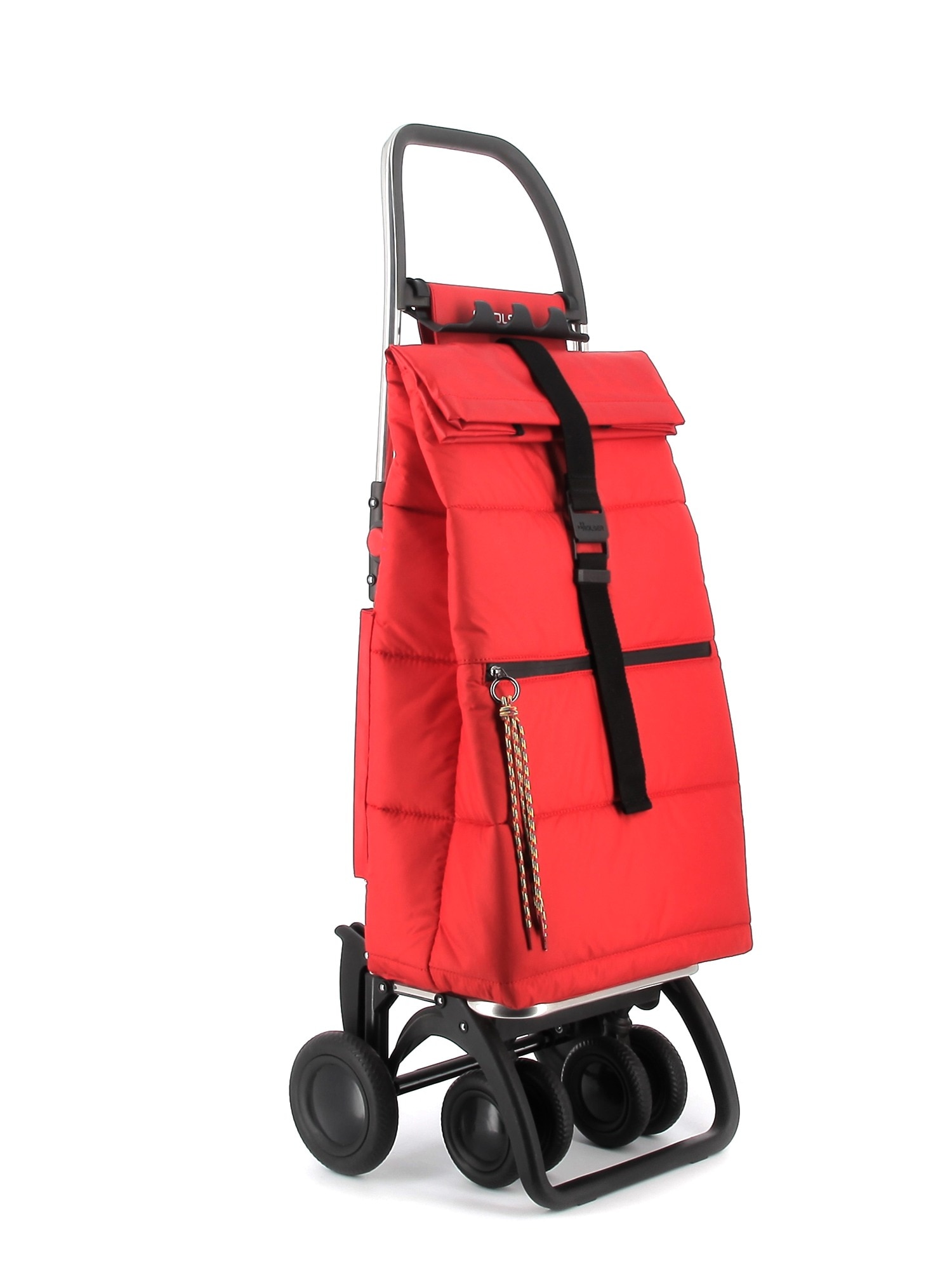 Imagen 1 de Carro de la compra Big Polar 4 Ruedas 2 Giratorias Plegable Rolser - Rojo Rojo