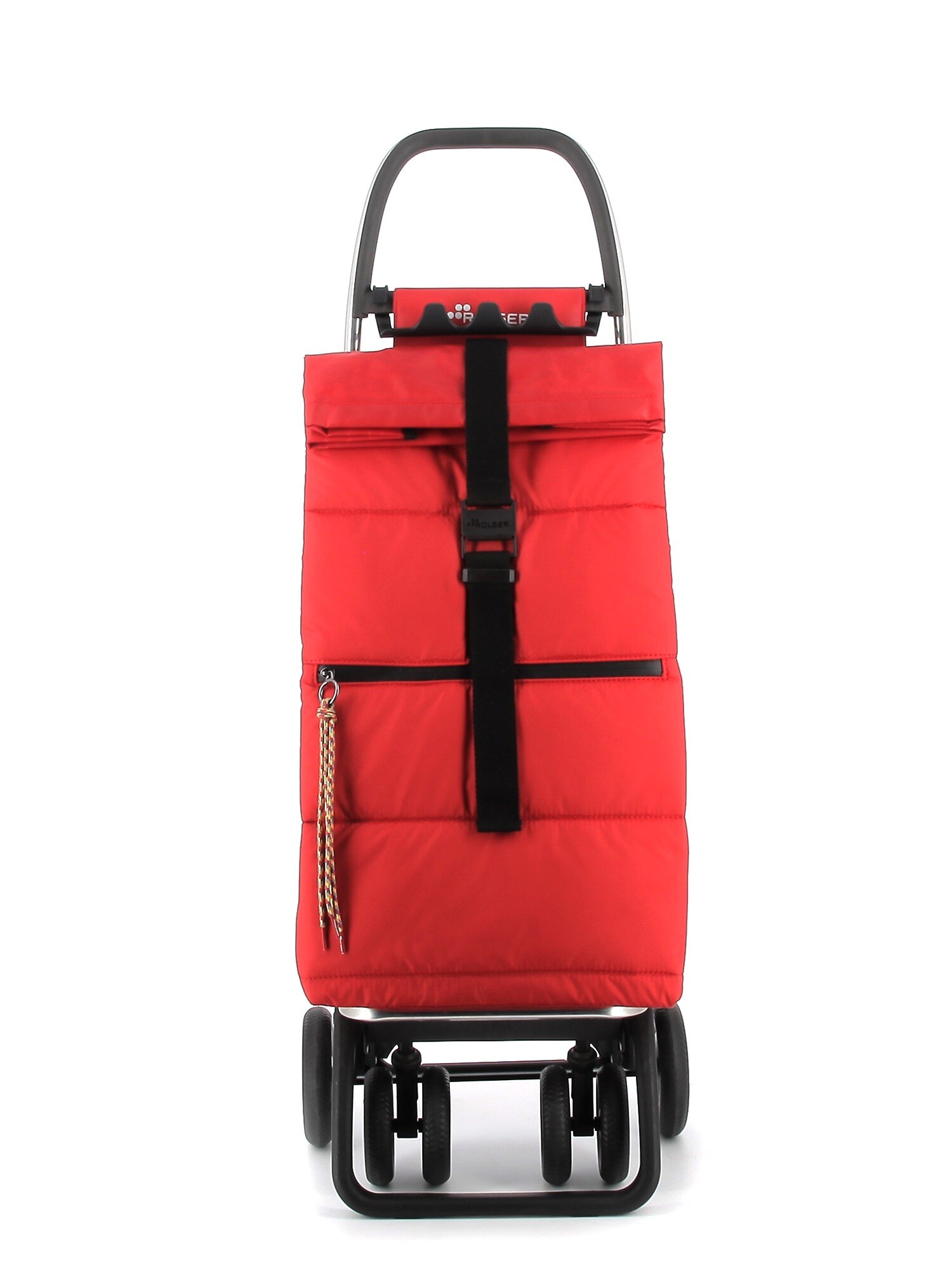 Imagen 5 de Carro de la compra Big Polar 4 Ruedas 2 Giratorias Plegable Rolser - Rojo Rojo