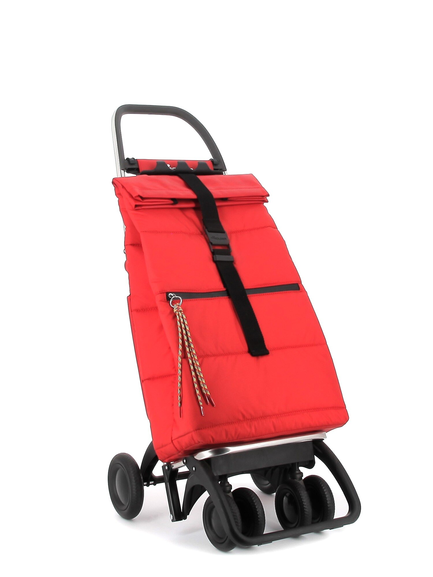Imagen 6 de Carro de la compra Big Polar 4 Ruedas 2 Giratorias Plegable Rolser - Rojo Rojo