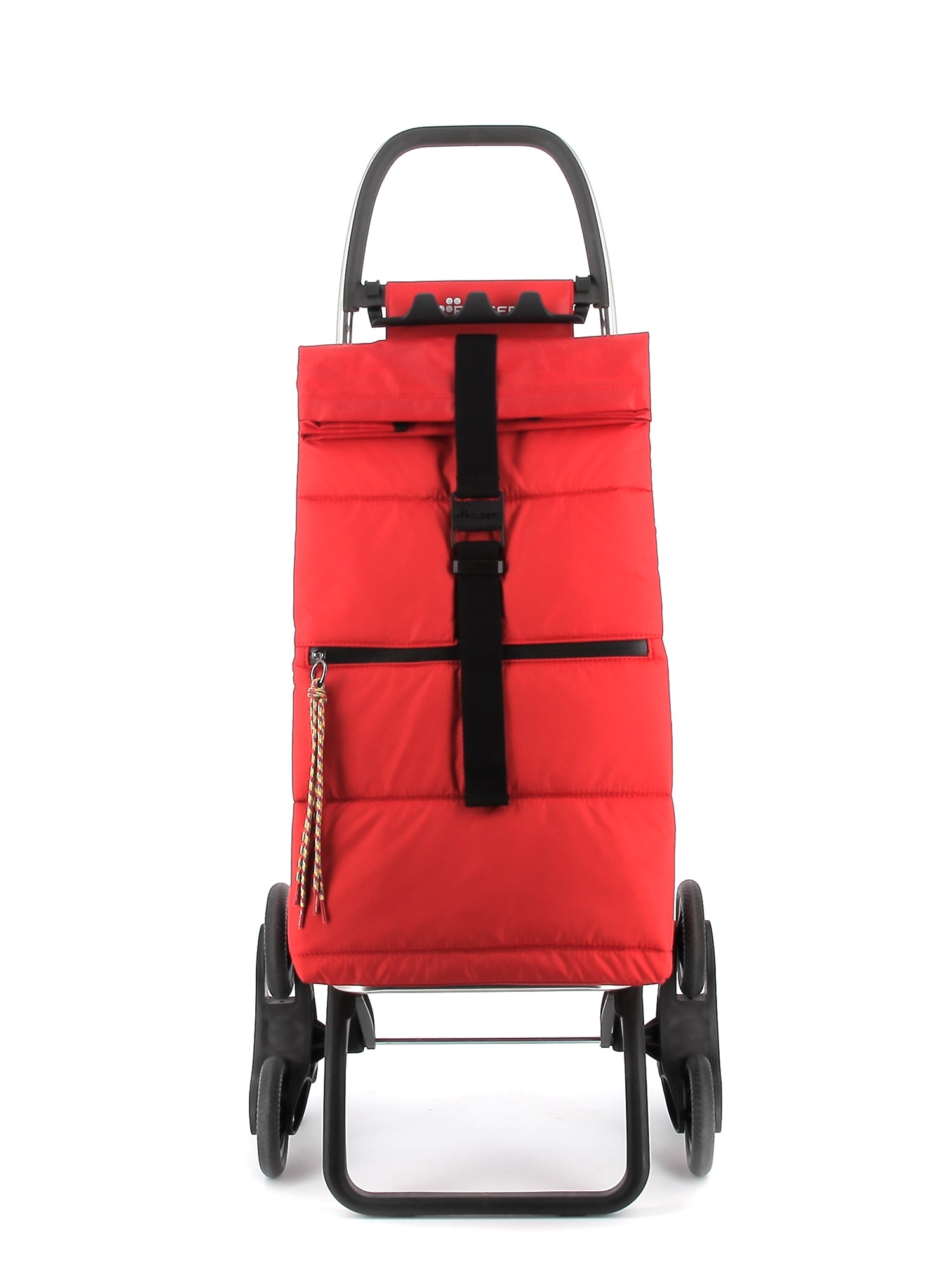Imagen 5 de Carro de la compra Big Polar 6 Ruedas Sube Escaleras Plegable Rolser - Rojo Rojo