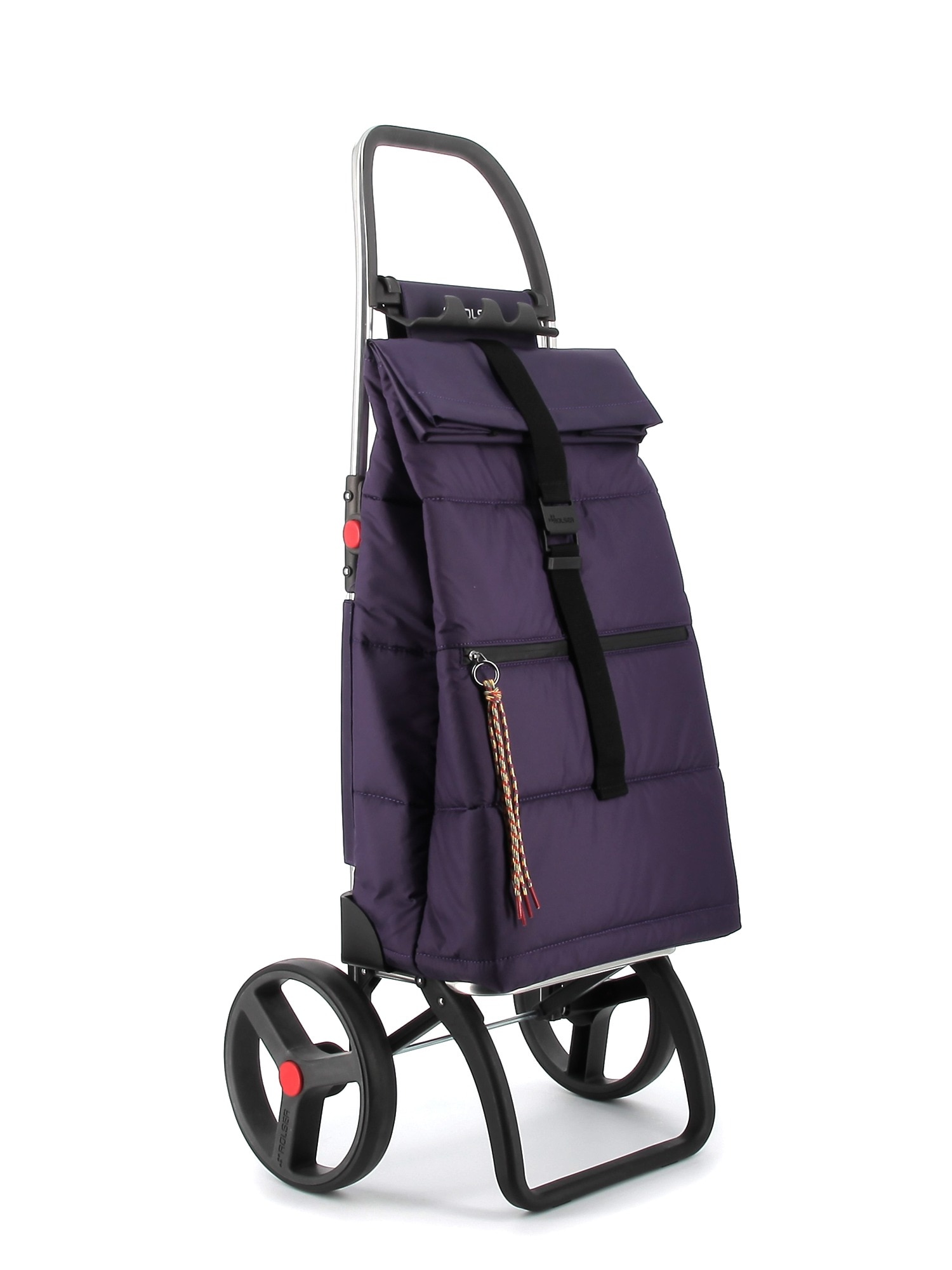 Imagen 1 de Carro de la compra Big Polar 2 Ruedas Grandes Plegable Rolser - Morado Morado