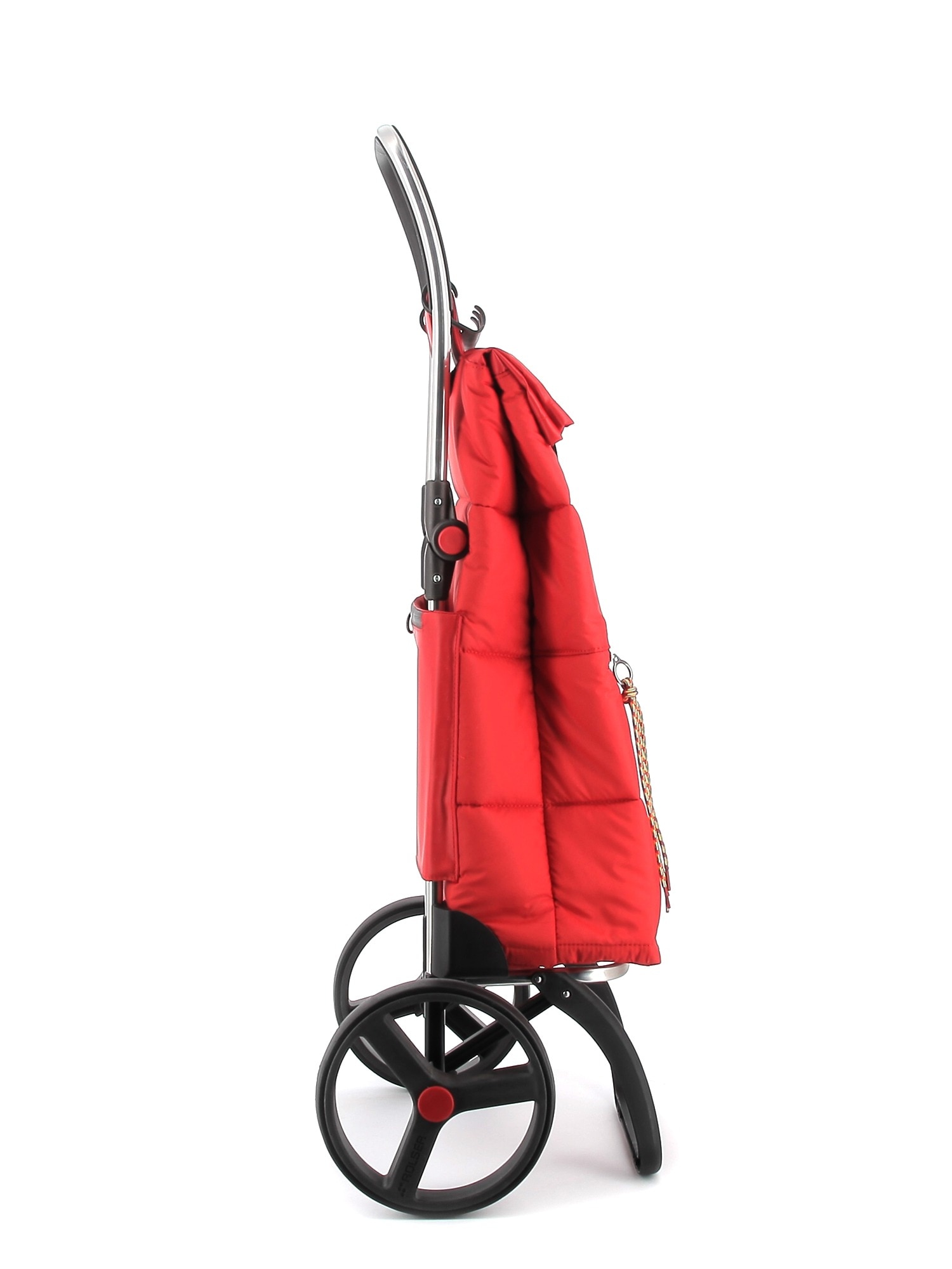 Imagen 3 de Carro de la compra Big Polar 2 Ruedas Grandes Plegable Rolser - Rojo Rojo
