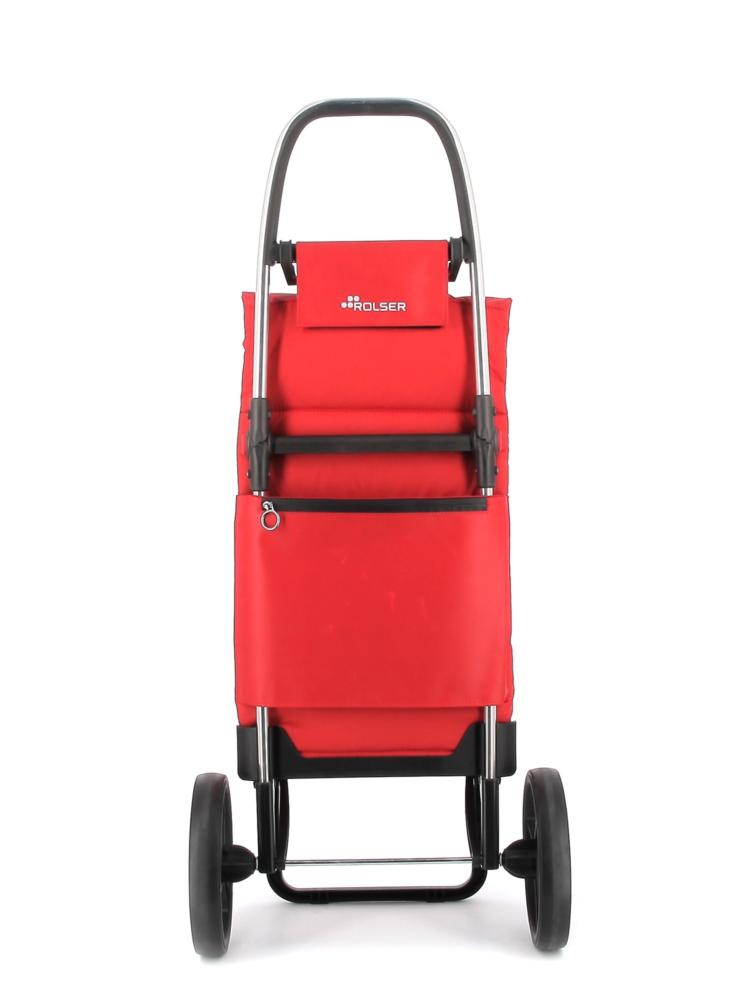 Imagen 4 de Carro de la compra Big Polar 2 Ruedas Grandes Plegable Rolser - Rojo Rojo