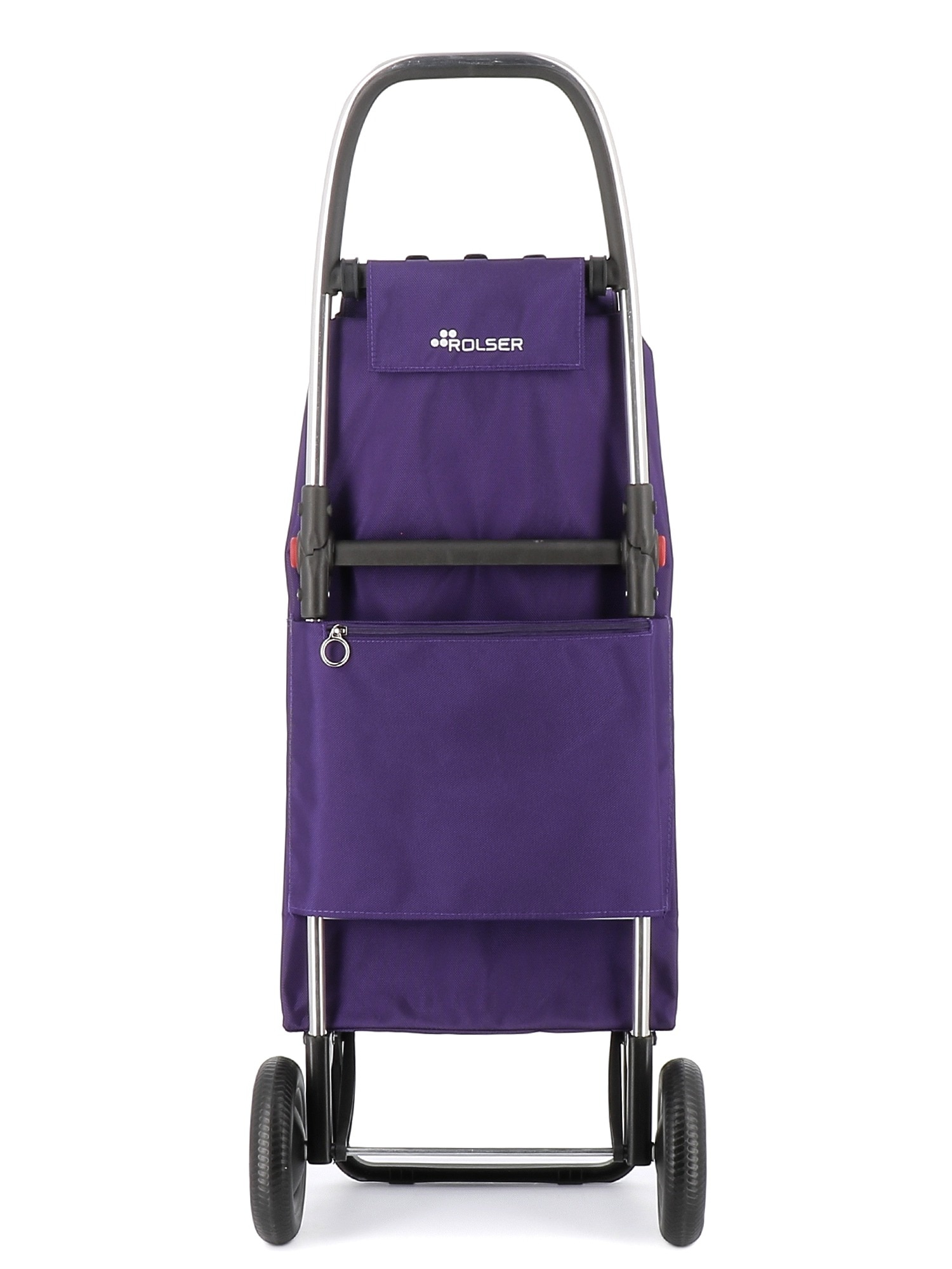 Imagen 4 de Combo Carro de la compra I-Max MF 2 Ruedas Plegable + Bolsa Extra Rolser - Morado Morado