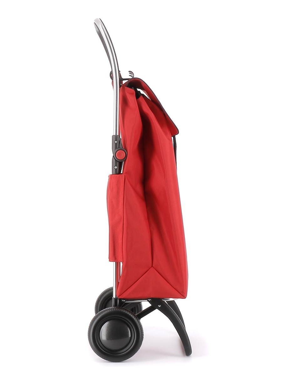 Combo Carro de la compra I-Max MF 2 Ruedas Plegable + Bolsa Extra Rolser Rojo-3
