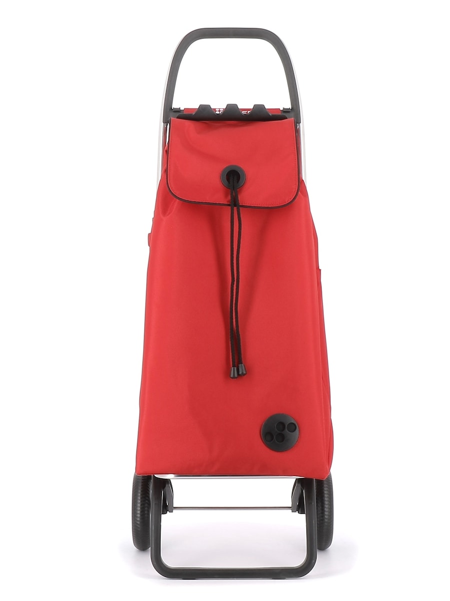 Combo Carro de la compra I-Max MF 2 Ruedas Plegable + Bolsa Extra Rolser Rojo-5