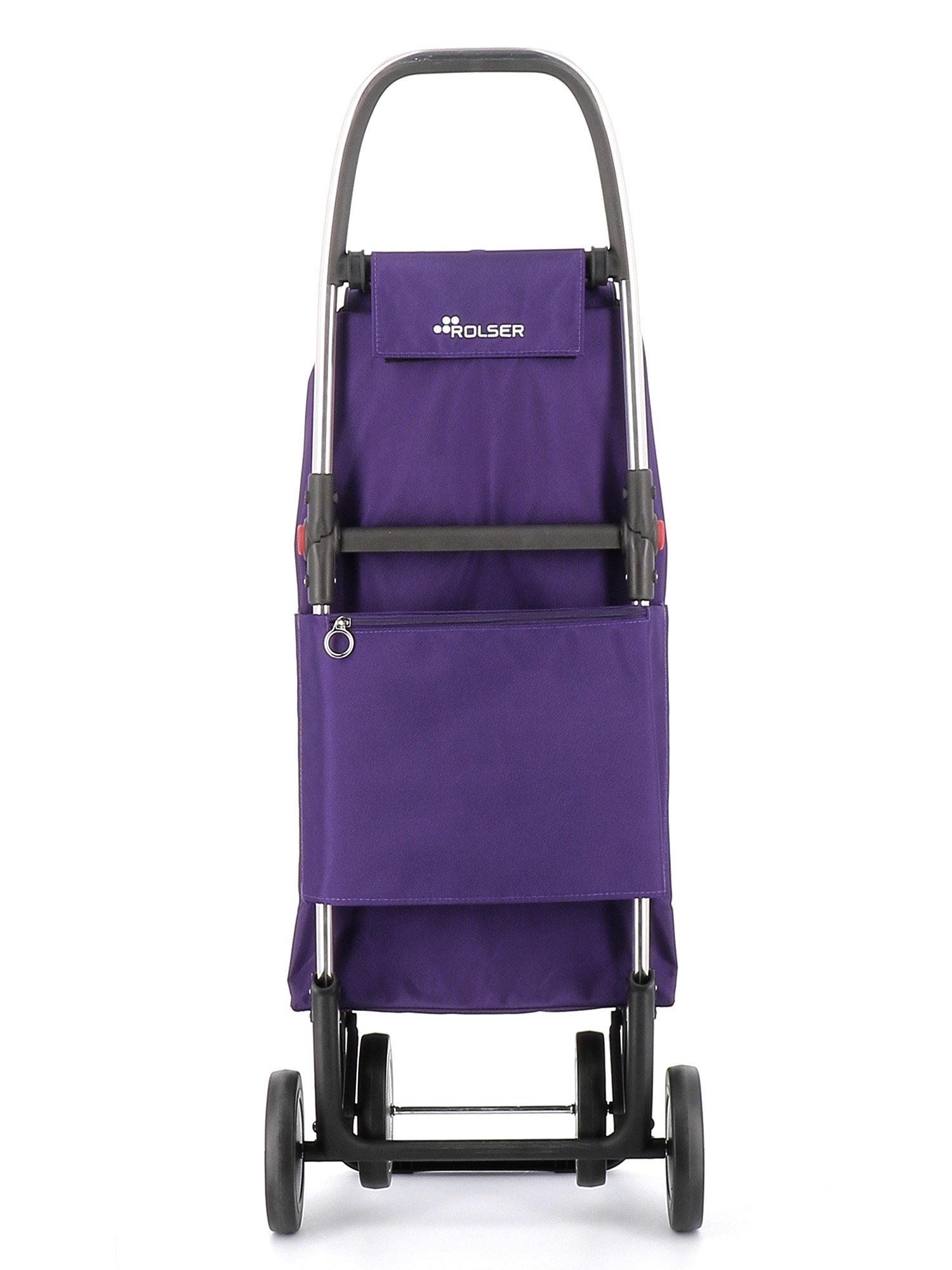 Imagen 3 de Combo Carro de la compra I-Max MF 4 Ruedas Plegable + Bolsa Extra Rolser - Morado Morado