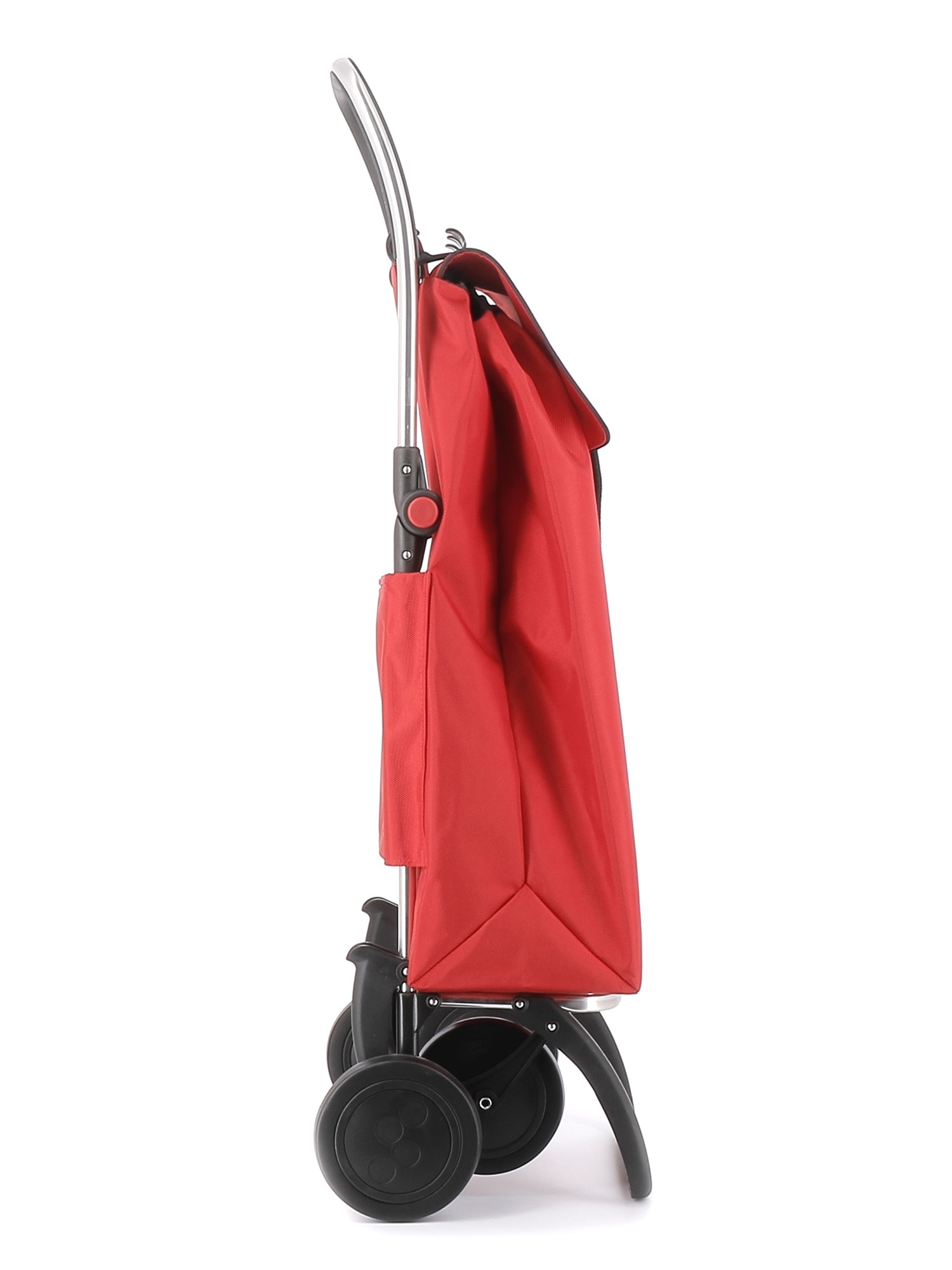 Imagen 3 de Combo Carro de la compra I-Max MF 4 Ruedas Plegable + Bolsa Extra Rolser - Rojo Rojo