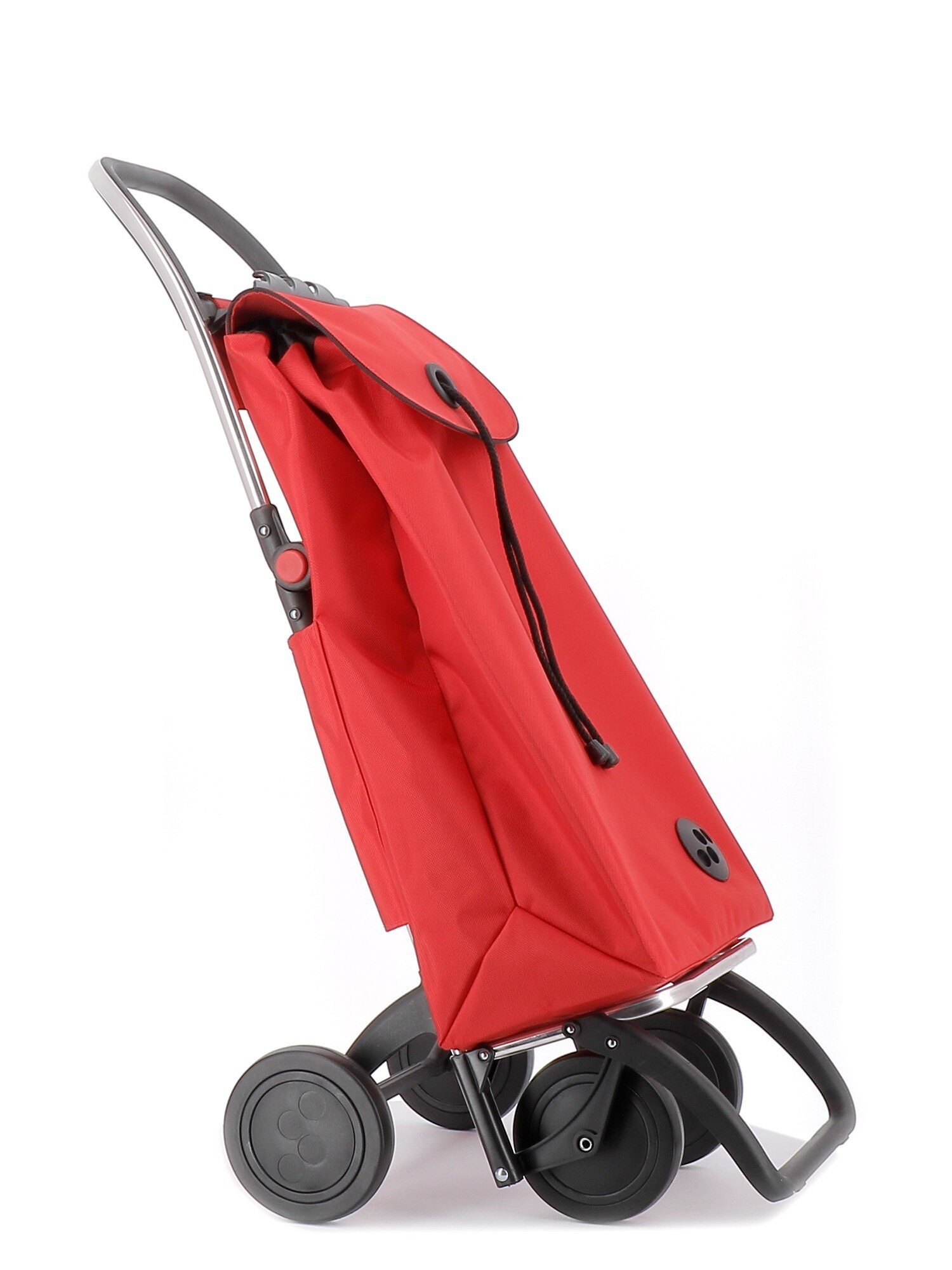 Imagen 6 de Combo Carro de la compra I-Max MF 4 Ruedas Plegable + Bolsa Extra Rolser - Rojo Rojo