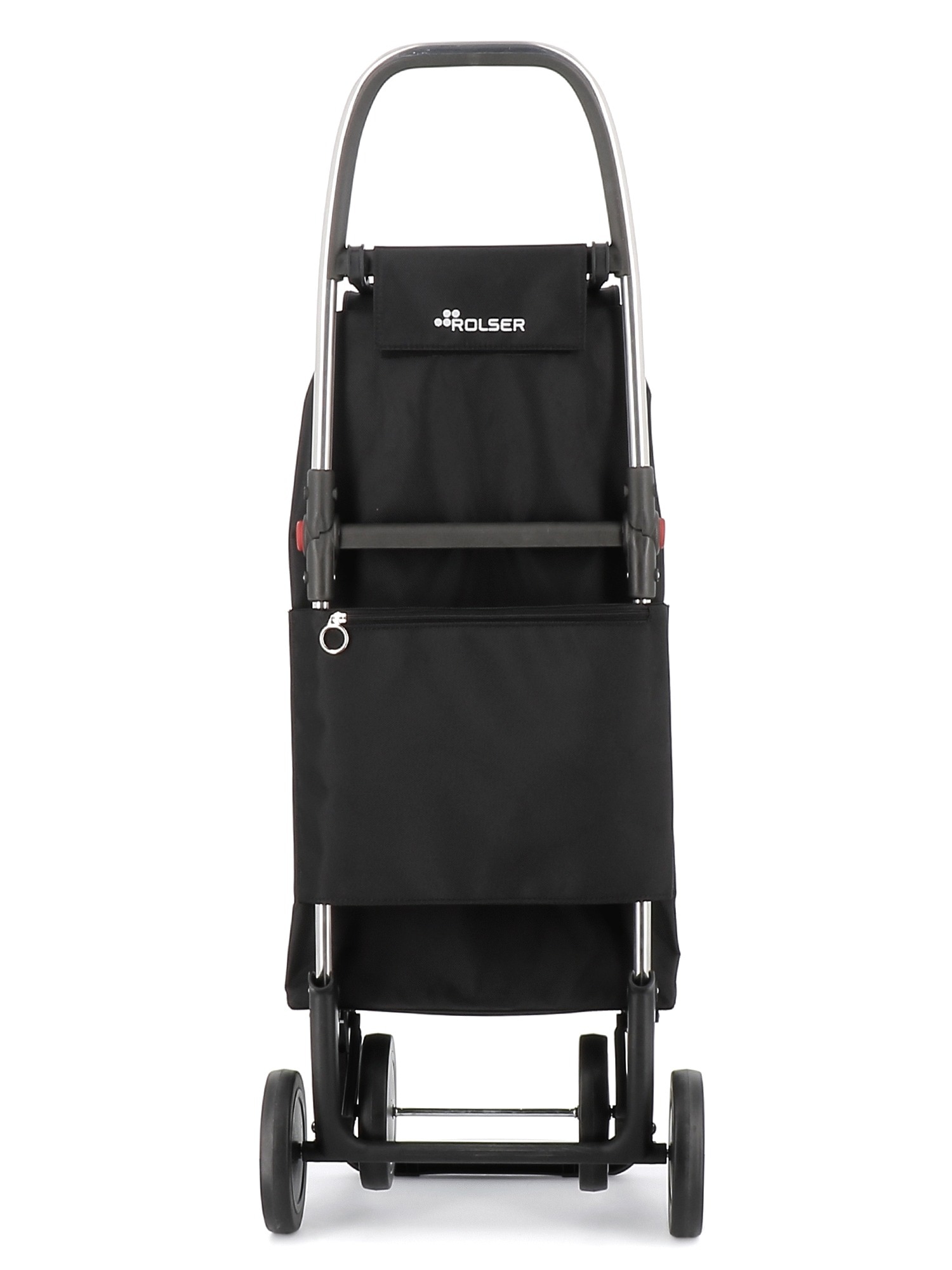 Imagen 4 de Combo Carro de la compra I-Max MF 4 Ruedas Plegable + Bolsa Extra Rolser - Negro Negro