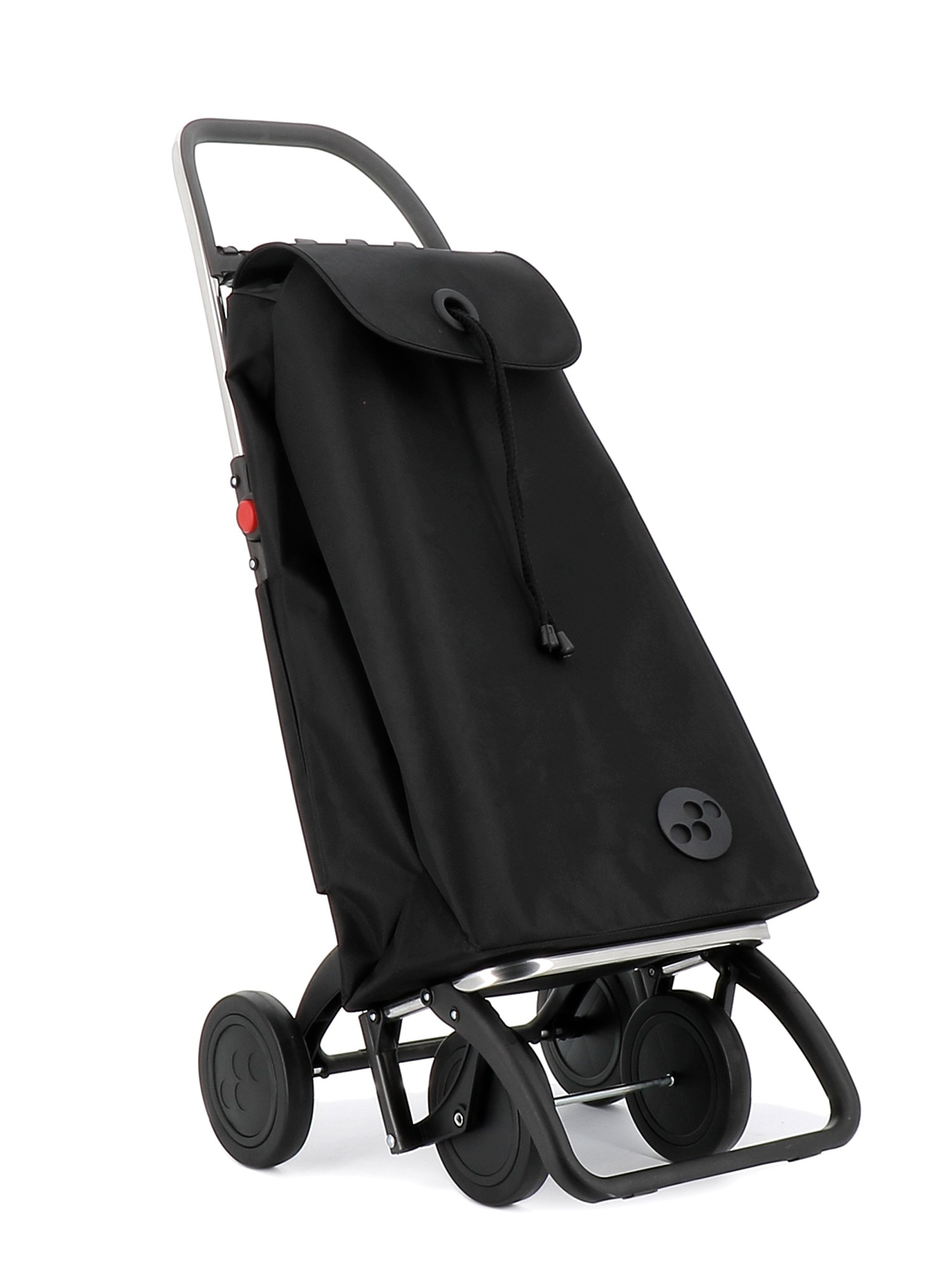 Imagen 6 de Combo Carro de la compra I-Max MF 4 Ruedas Plegable + Bolsa Extra Rolser - Negro Negro