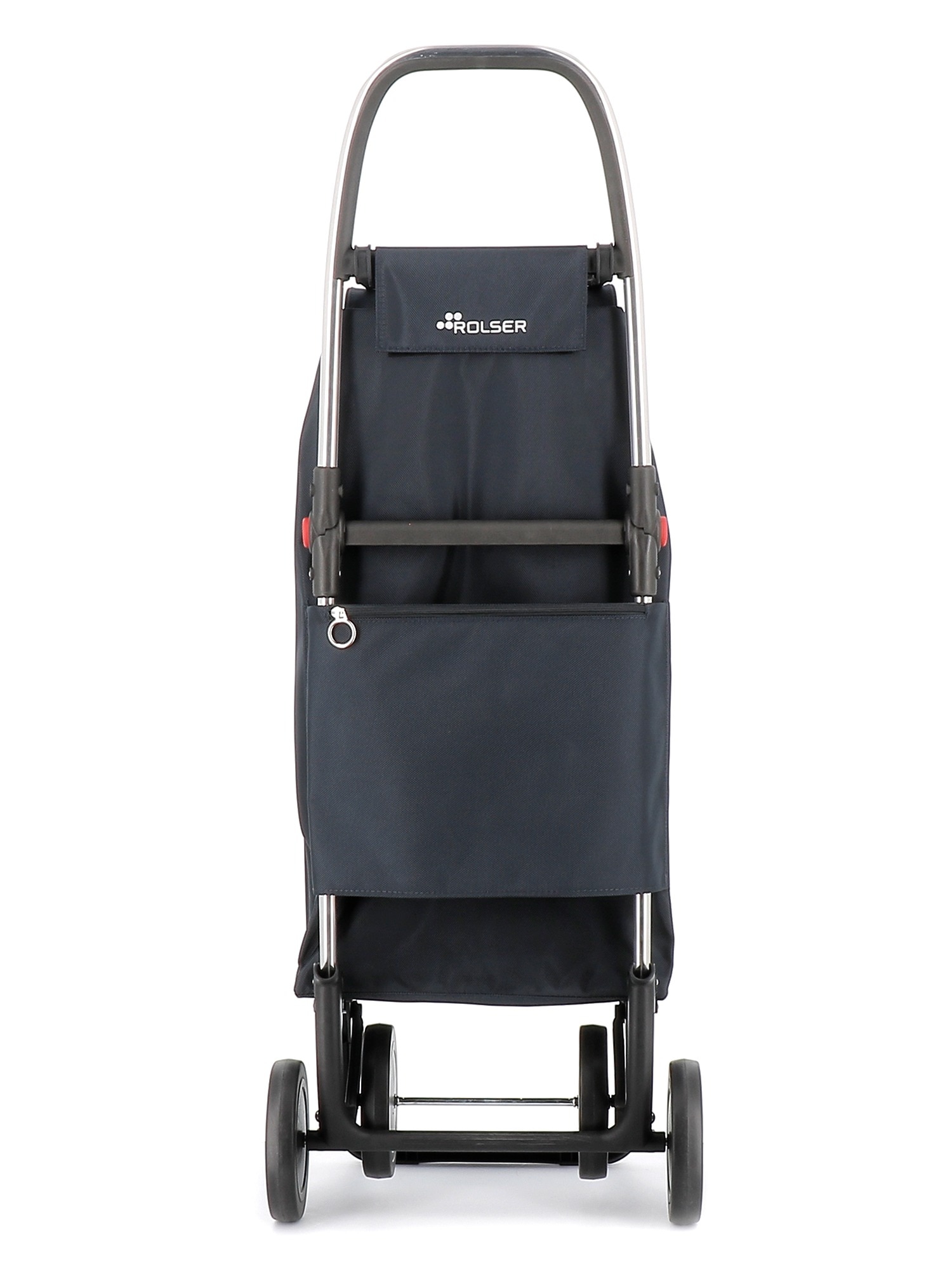 Imagen 4 de Combo Carro de la compra I-Max MF 4 Ruedas Plegable + Bolsa Extra Rolser - Gris Gris