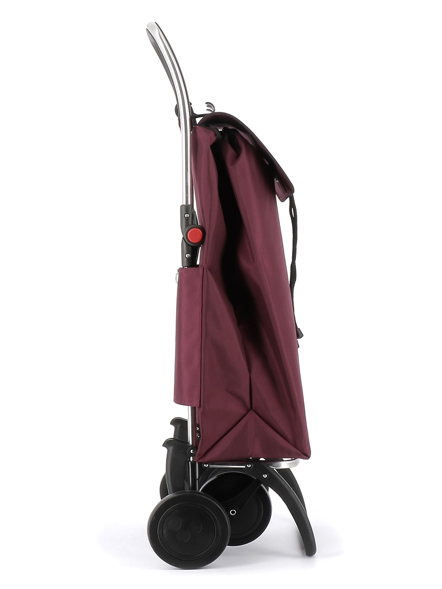 Imagen 4 de Combo Carro de la compra I-Max MF 4 Ruedas Plegable + Bolsa Extra Rolser - Burdeos Burdeos