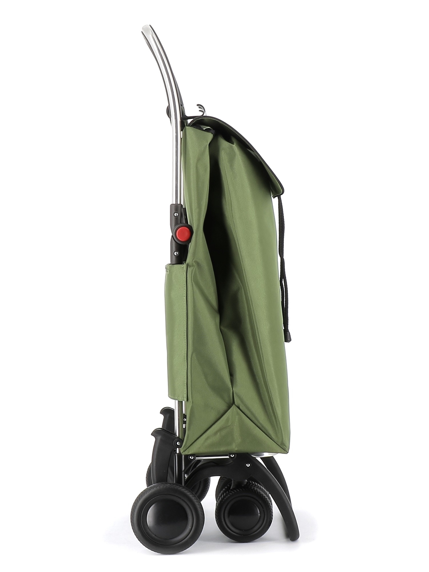 Imagen 3 de Combo Carro de la compra I-Max MF 4 Ruedas 2 Giratorias Plegable + Bolsa Extra Rolser - Kaki Kaki
