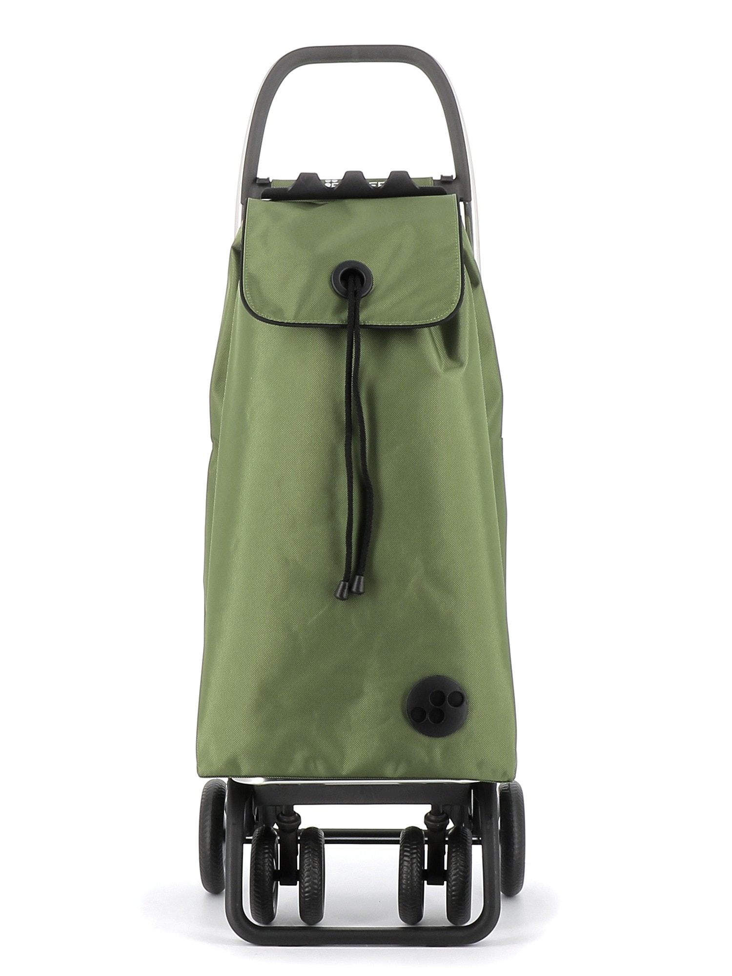 Imagen 5 de Combo Carro de la compra I-Max MF 4 Ruedas 2 Giratorias Plegable + Bolsa Extra Rolser - Kaki Kaki