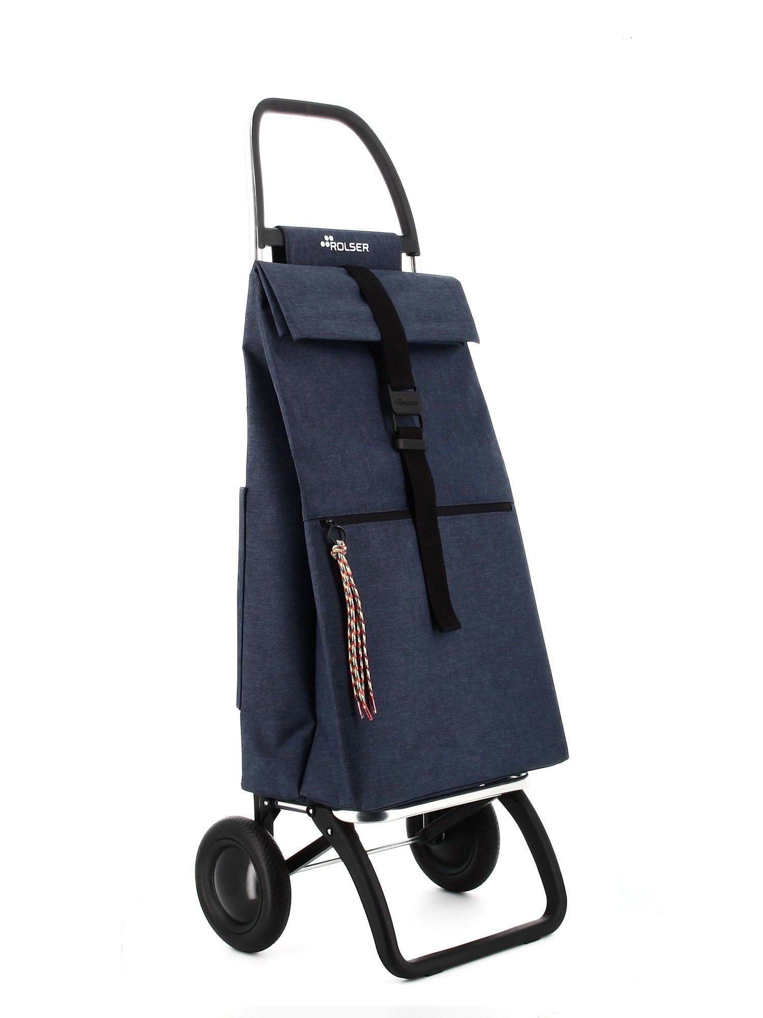 Imagen 1 de Carro de la Compra Big Tweed 2 Ruedas Rolser - Azul marino Azul marino