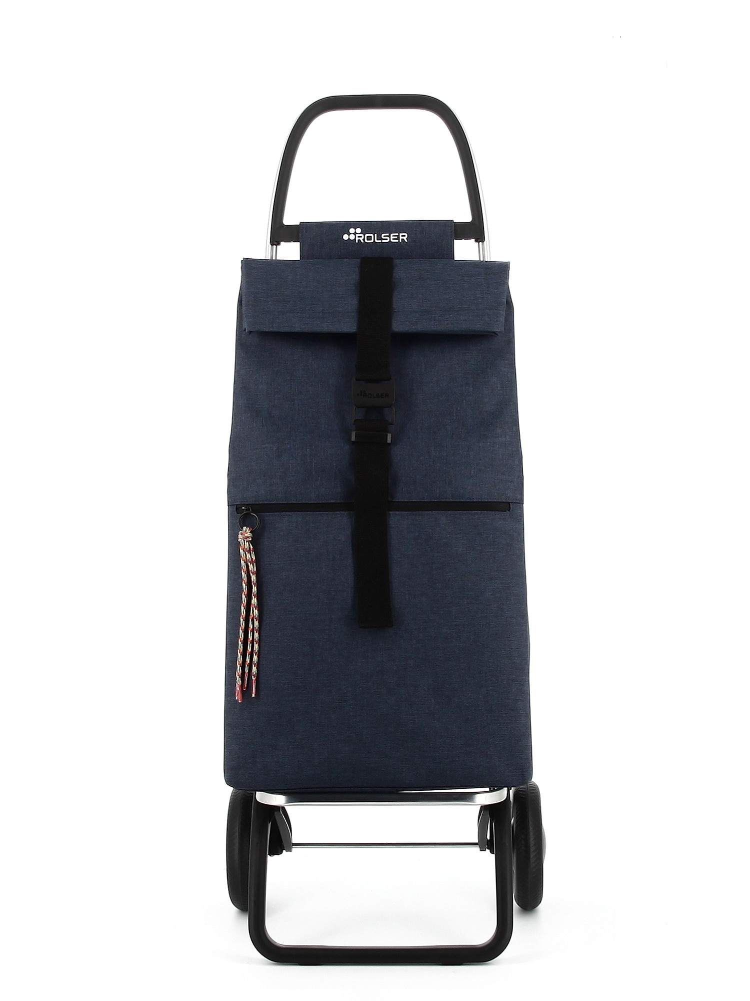 Imagen 4 de Carro de la Compra Big Tweed 2 Ruedas Rolser - Azul marino Azul marino