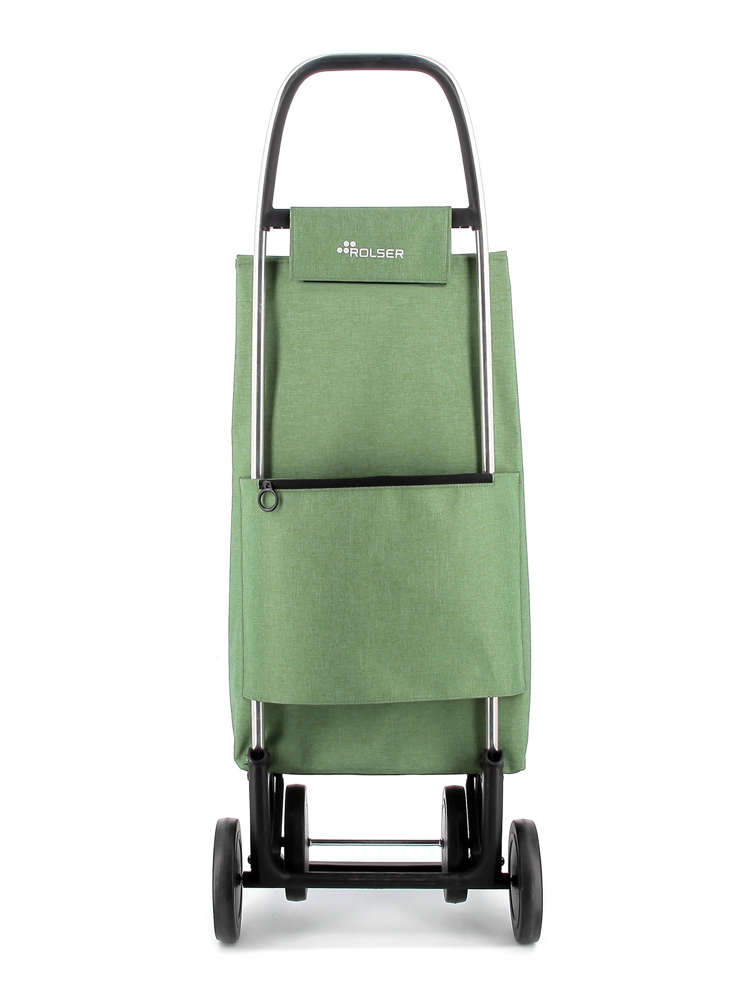 Imagen 3 de Carro de la Compra Big Tweed 4 Ruedas Rolser - Verde Verde