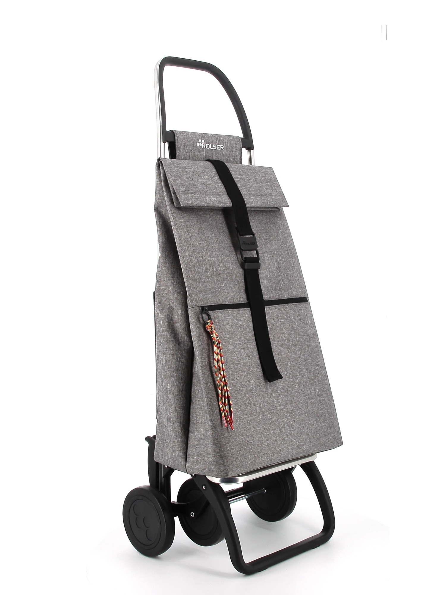 Imagen 1 de Carro de la Compra Big Tweed 4 Ruedas Rolser - Gris Gris