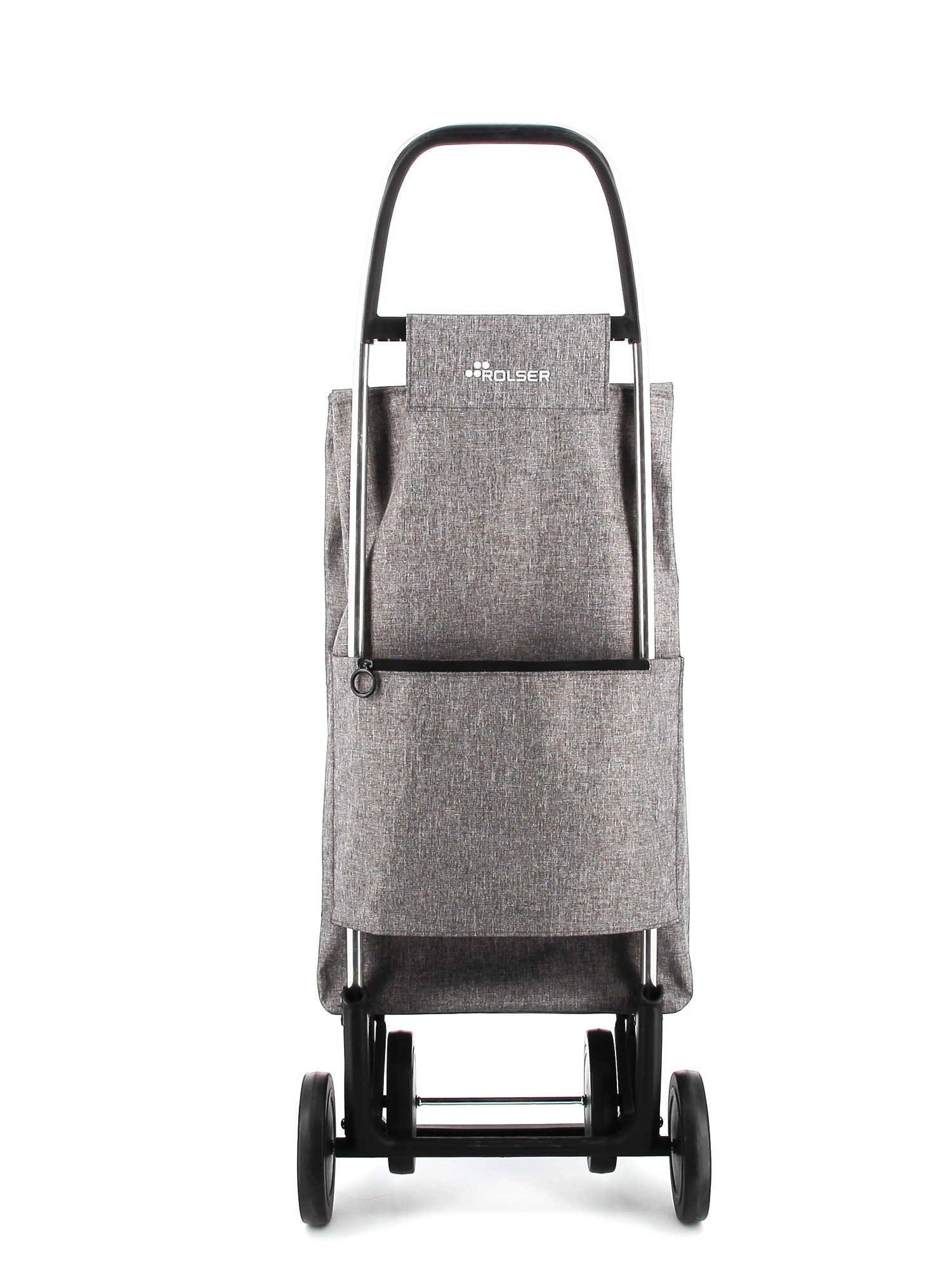 Imagen 3 de Carro de la Compra Big Tweed 4 Ruedas Rolser - Gris Gris