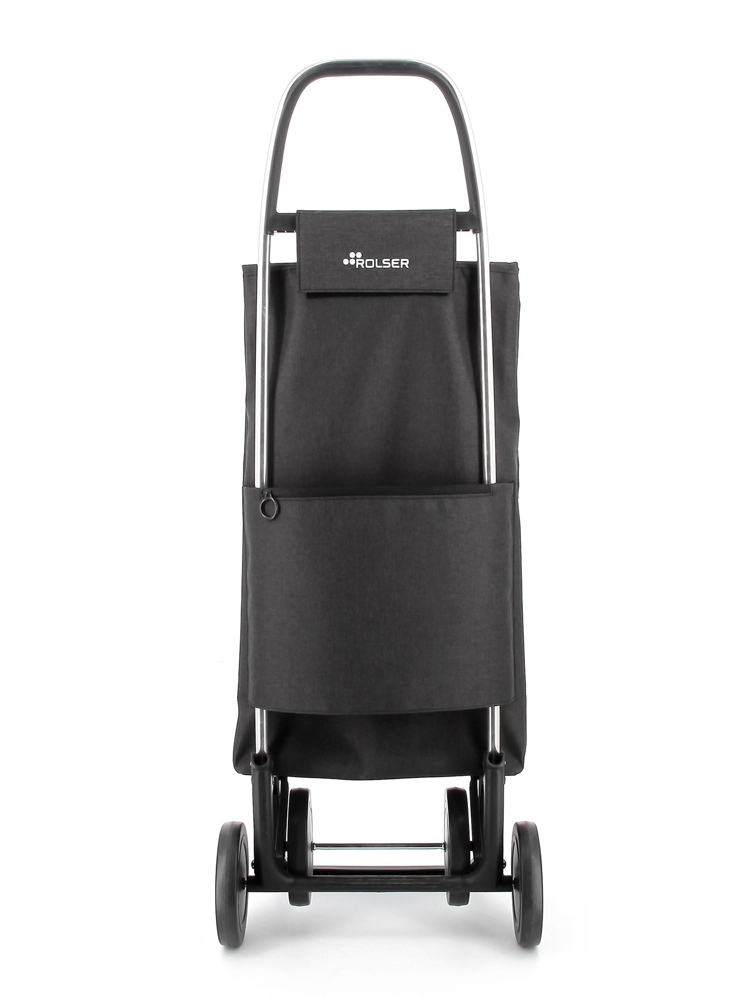 Imagen 3 de Carro de la Compra Big Tweed 4 Ruedas Rolser - Negro Negro