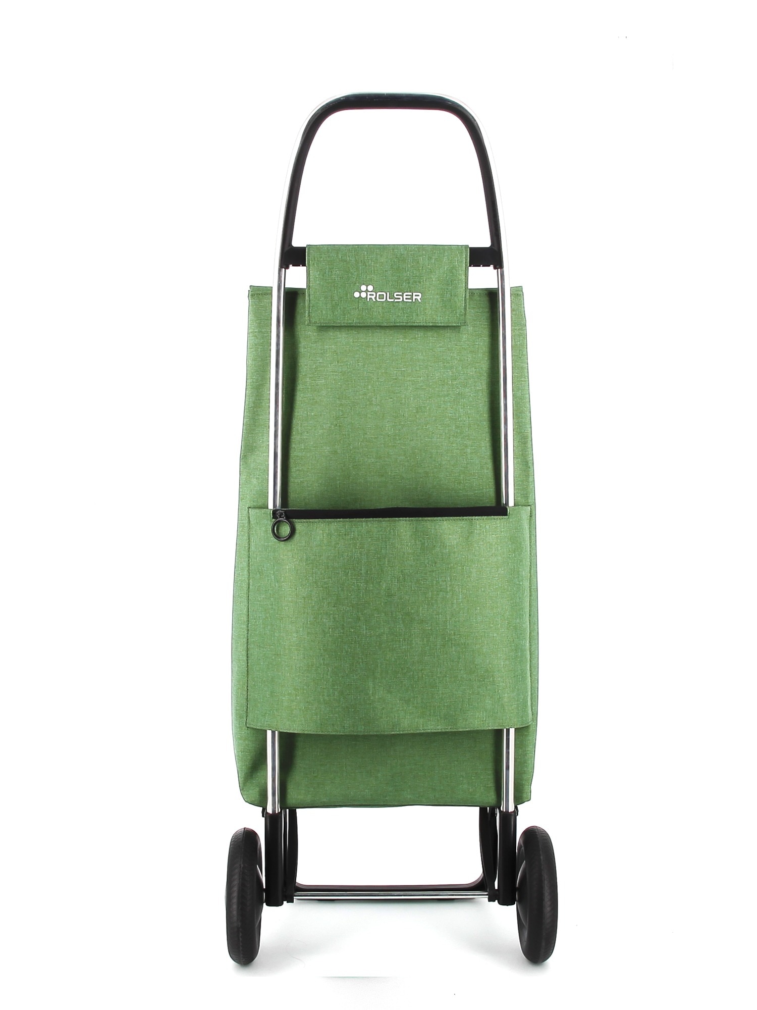 Imagen 3 de Carro de la Compra Big Tweed 6 Ruedas Sube Escaleras Rolser - Verde Verde