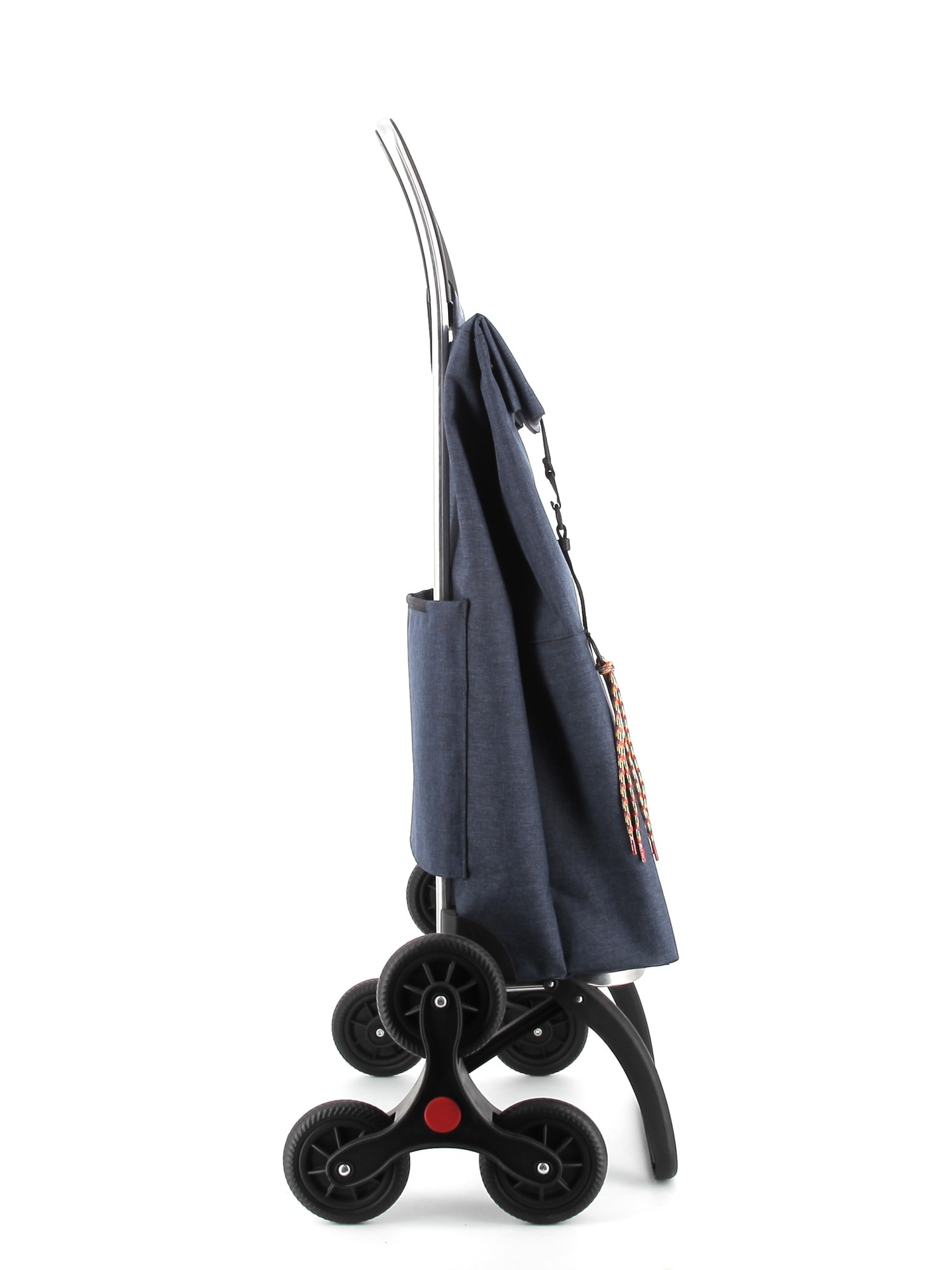 Imagen 2 de Carro de la Compra Big Tweed 6 Ruedas Sube Escaleras Rolser - Azul marino Azul marino