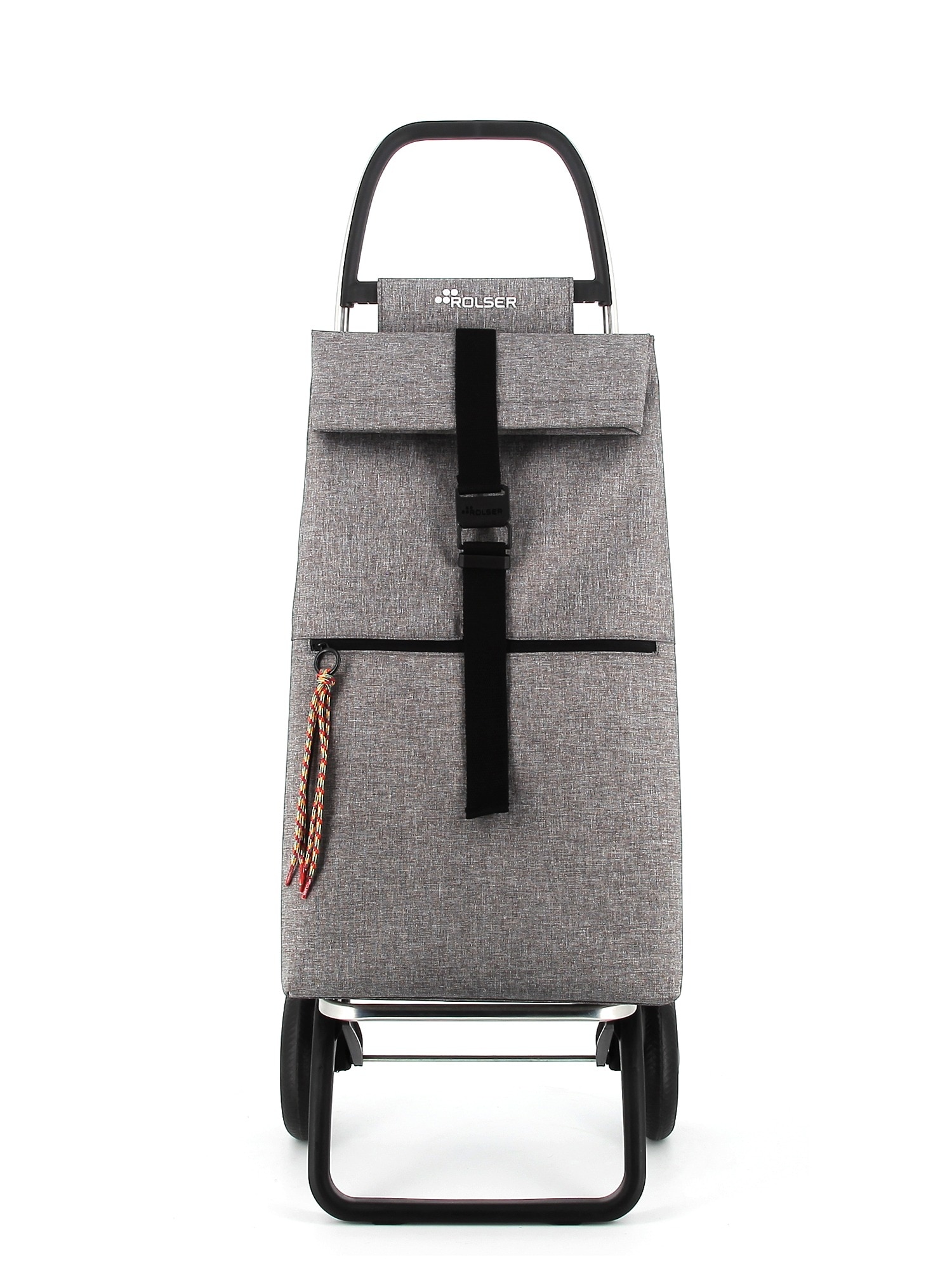 Imagen 4 de Carro de la Compra Big Tweed 6 Ruedas Sube Escaleras Rolser - Gris Gris