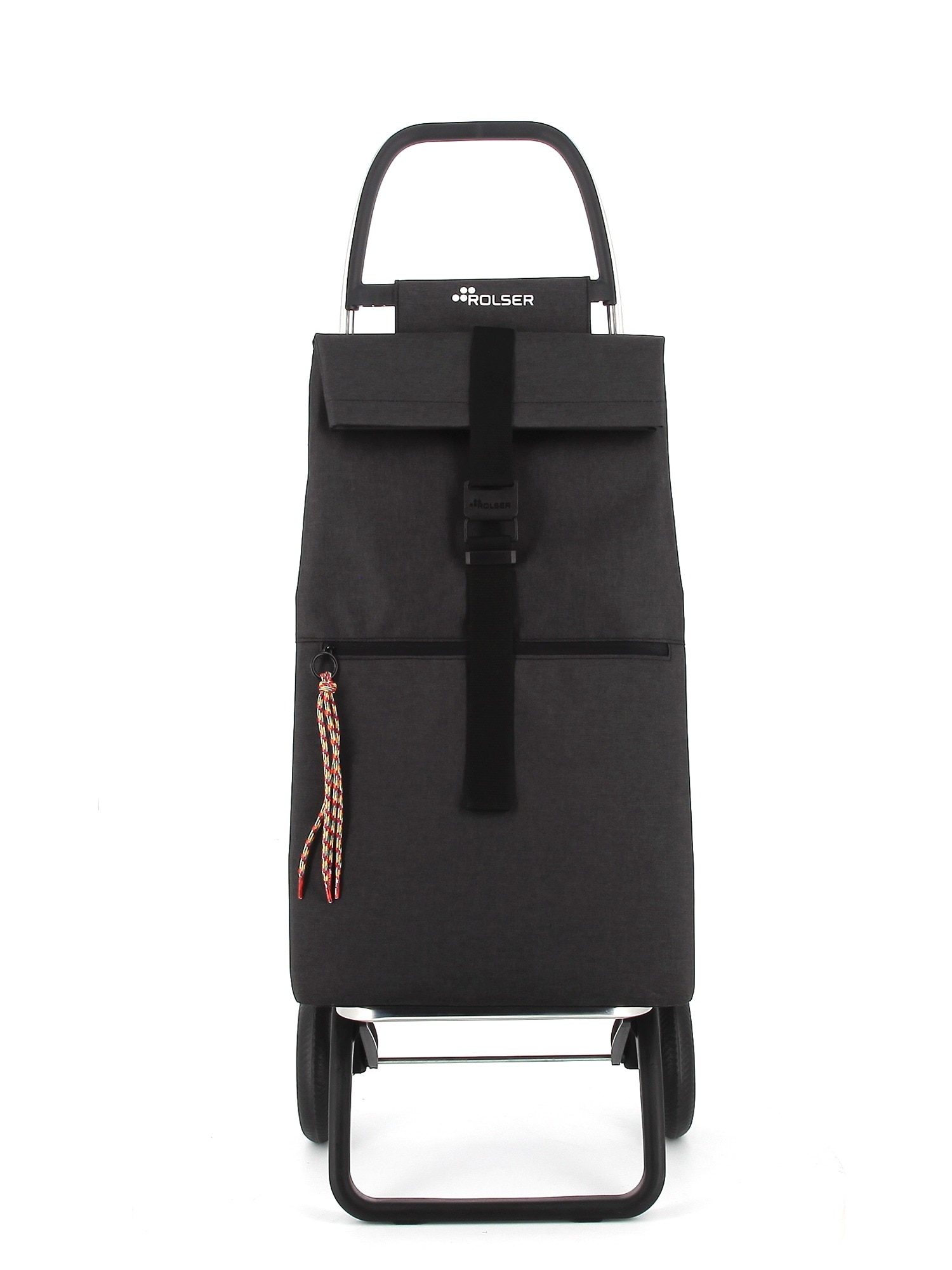 Imagen 4 de Carro de la Compra Big Tweed 6 Ruedas Sube Escaleras Rolser - Negro Negro