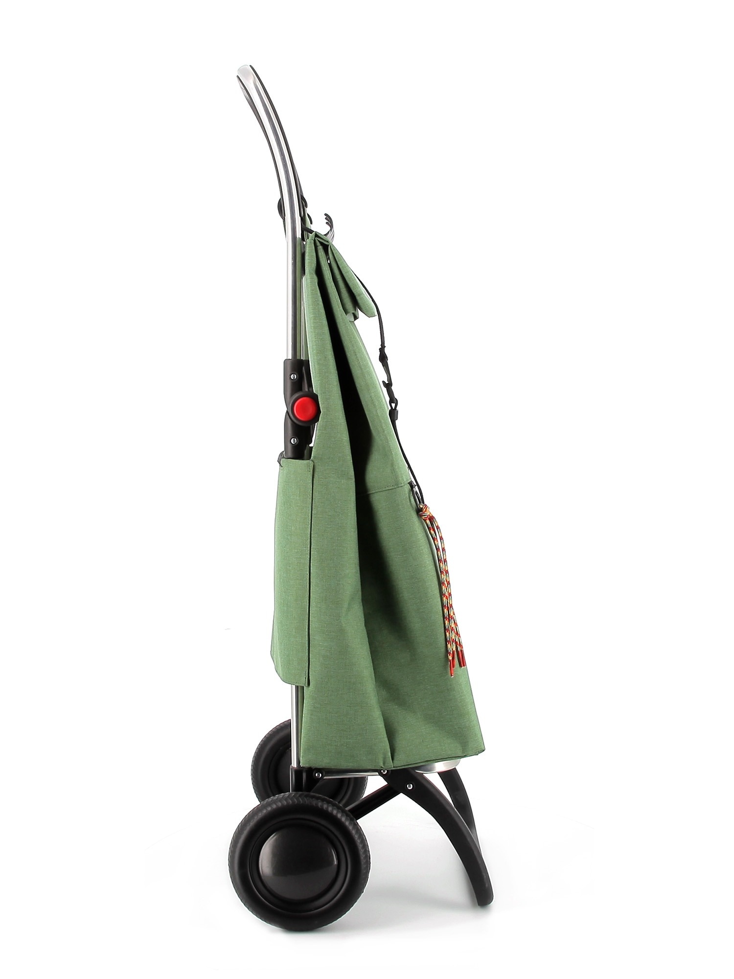 Carro de la Compra Big Tweed 2 Ruedas Plegable Rolser - Verde Verde-2