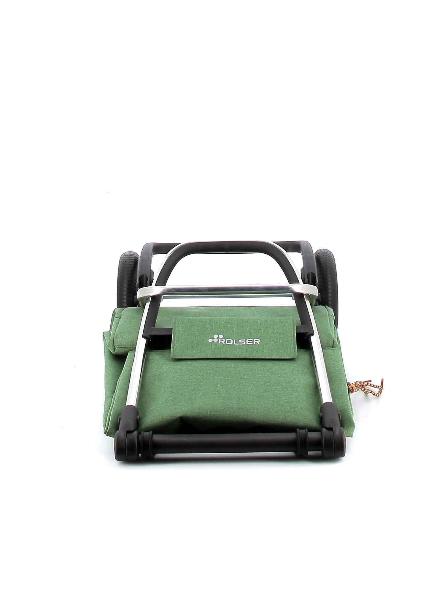 Carro de la Compra Big Tweed 2 Ruedas Plegable Rolser - Verde Verde-4
