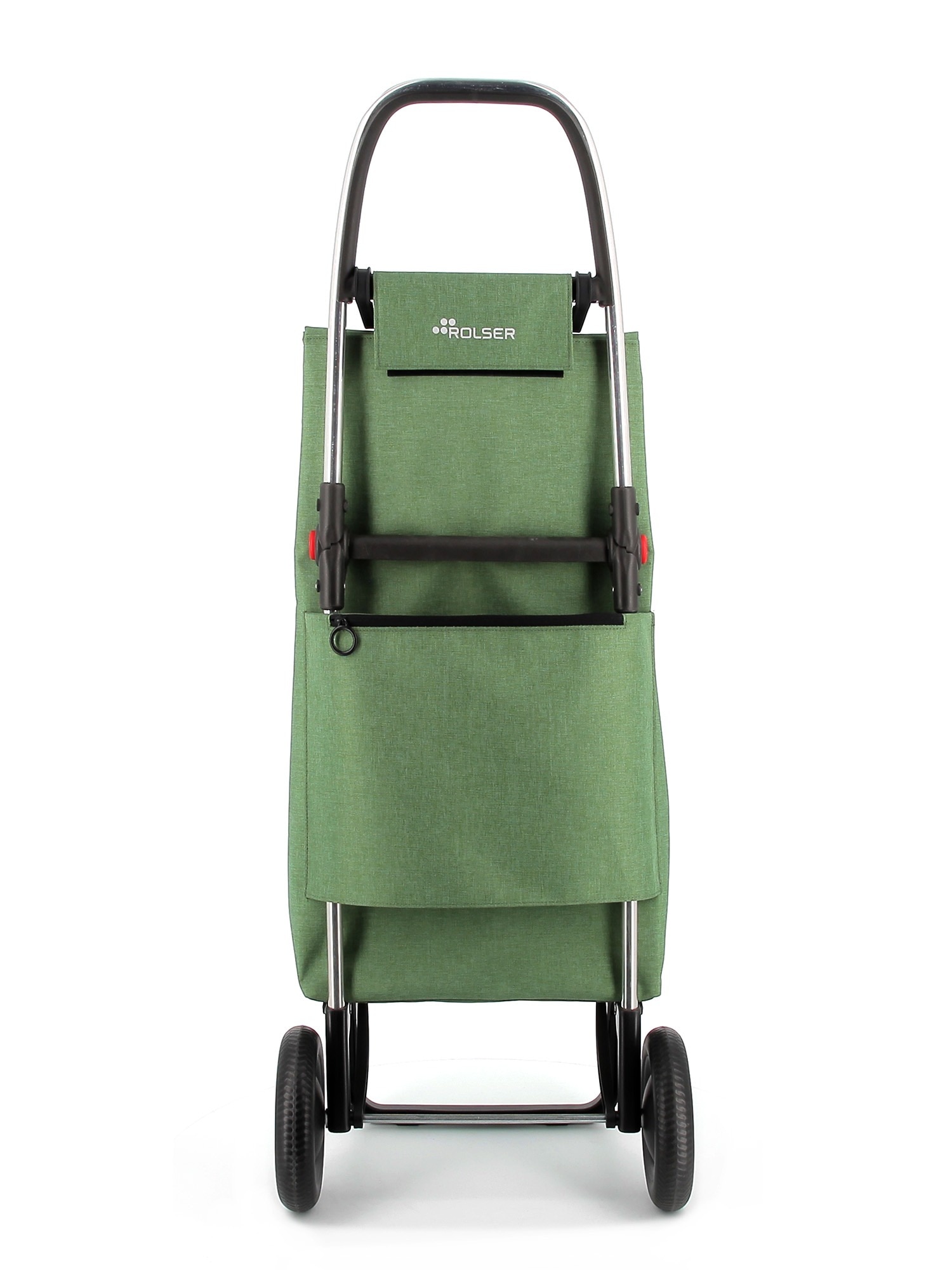 Carro de la Compra Big Tweed 2 Ruedas Plegable Rolser - Verde Verde-5