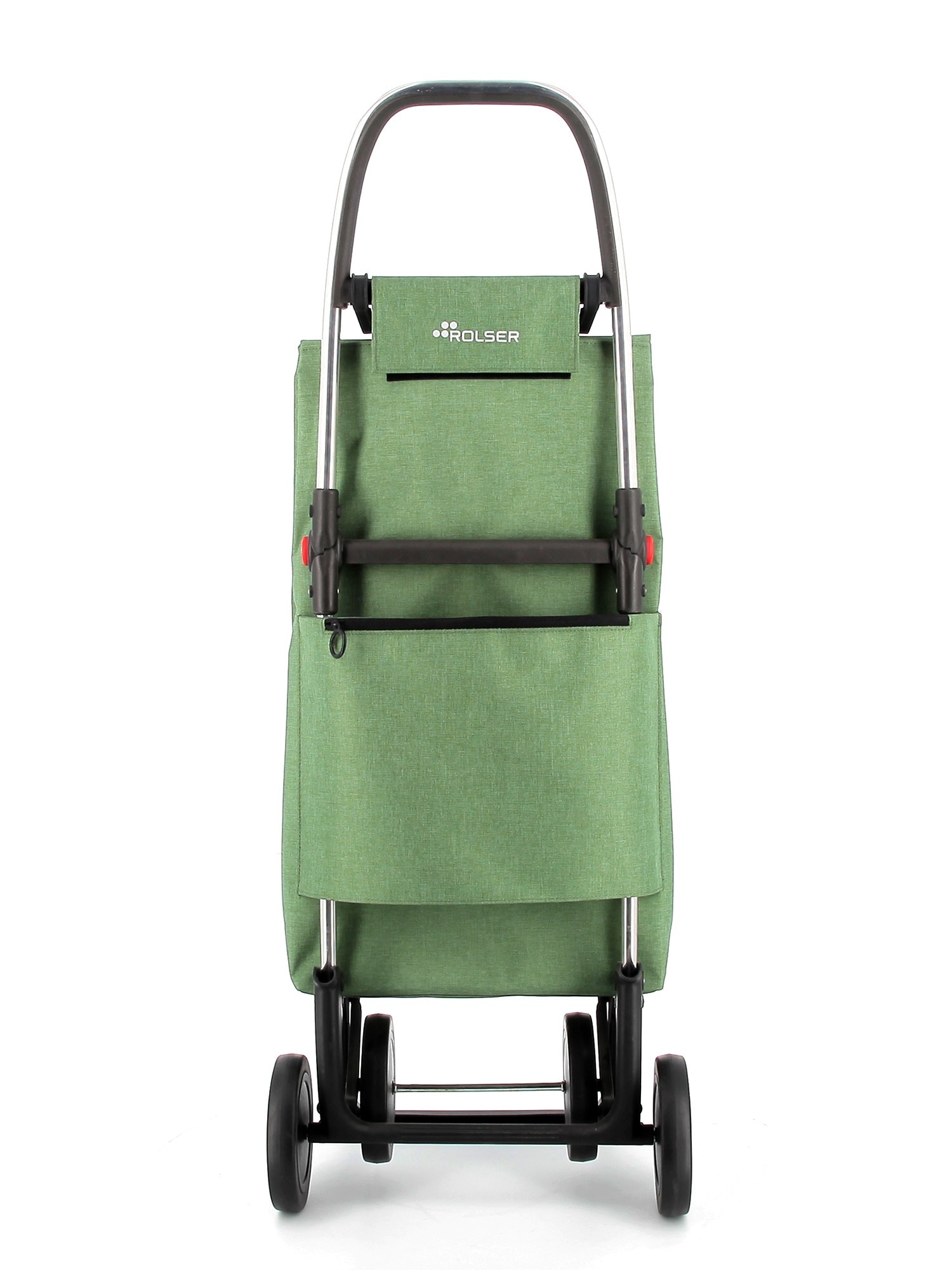 Carro de la Compra Big Tweed 4 Ruedas Plegable Rolser - Verde Verde-4