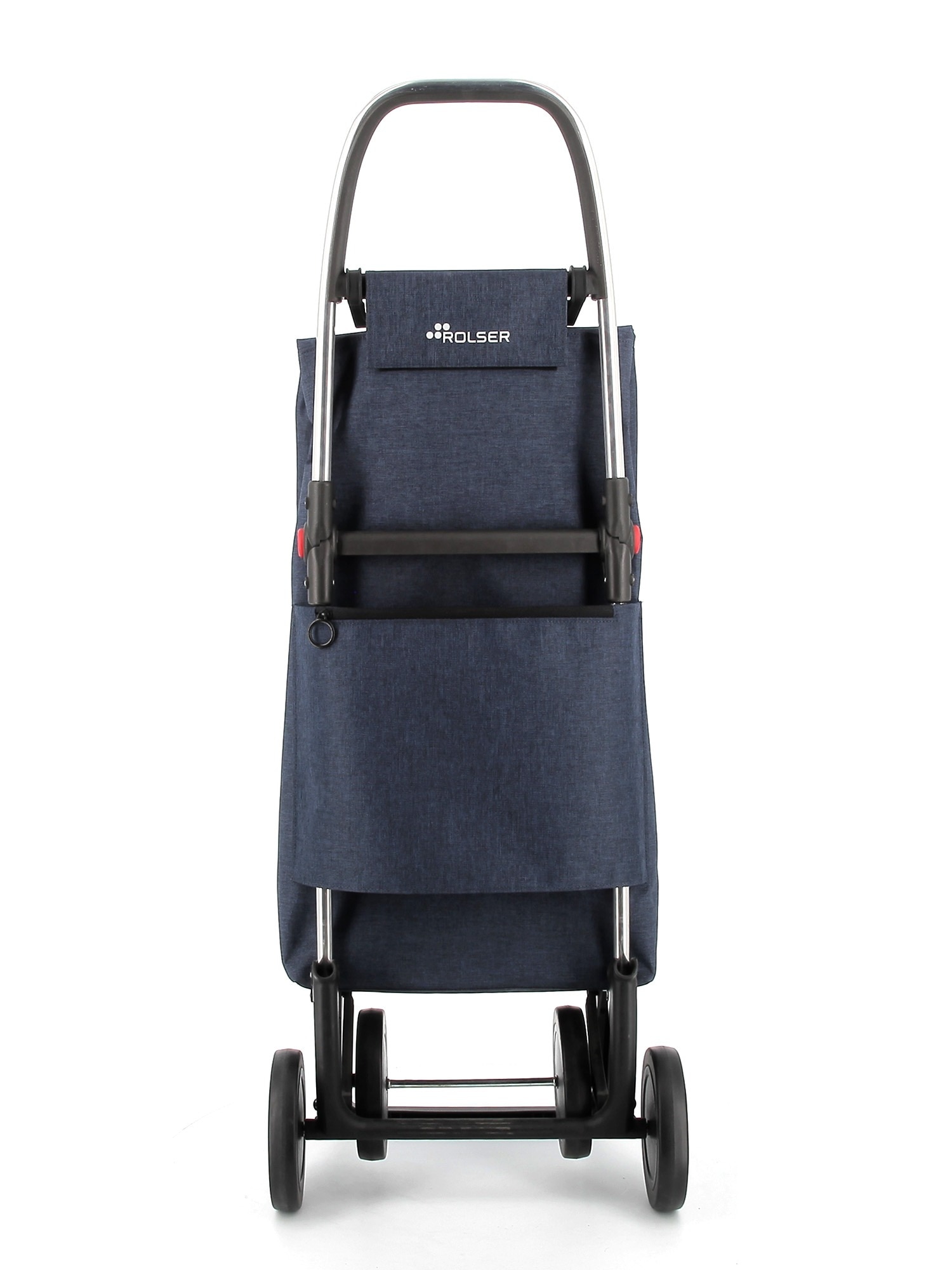 Carro de la Compra Big Tweed 4 Ruedas Plegable Rolser - Azul marino Azul marino-3