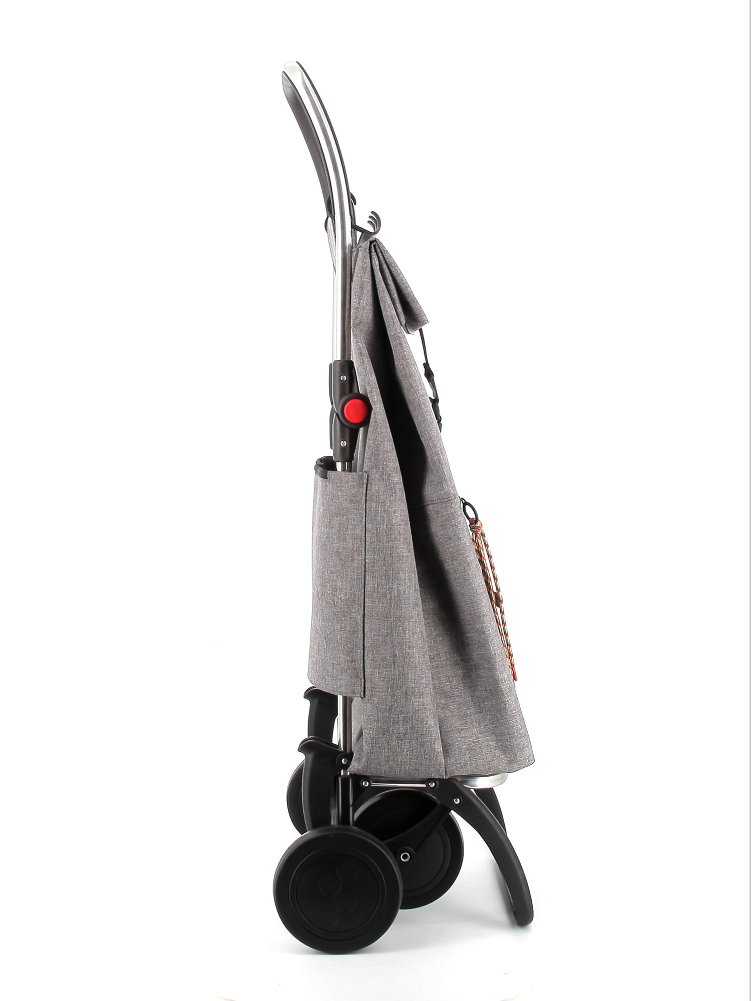 Carro de la Compra Big Tweed 4 Ruedas Plegable Rolser - Gris Gris-5