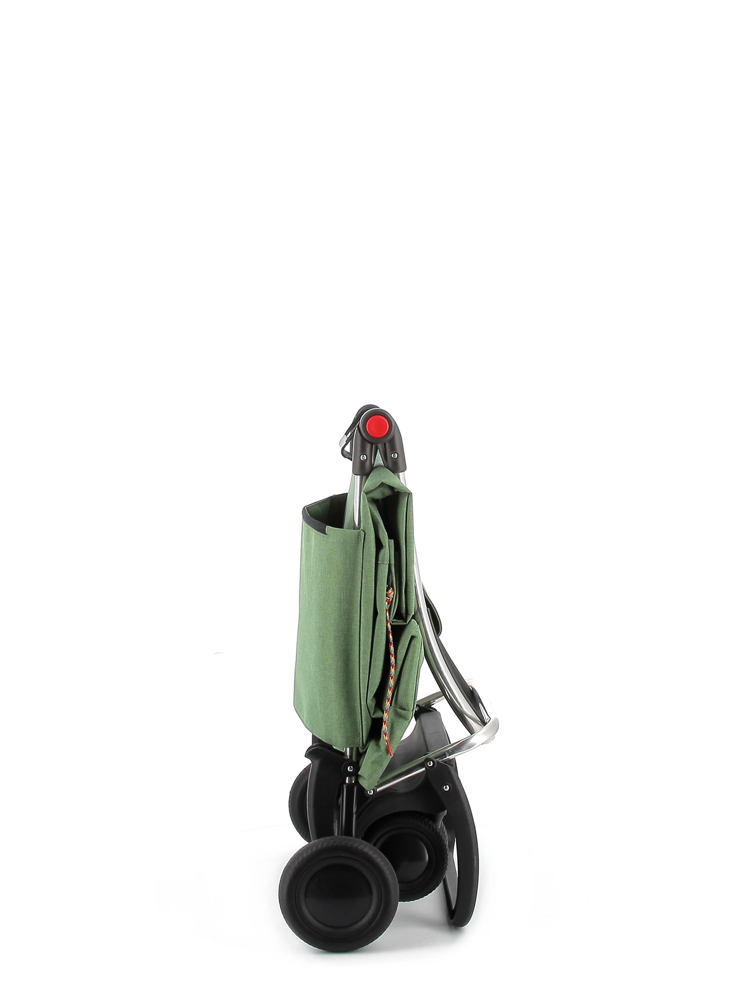 Carro de la Compra Big Tweed 4 Ruedas 2 Giratorias Plegable Rolser - Verde Verde-6
