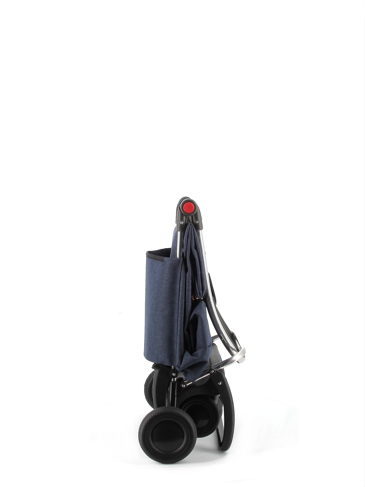 Carro de la Compra Big Tweed 4 Ruedas 2 Giratorias Plegable Rolser - Azul marino Azul marino-6