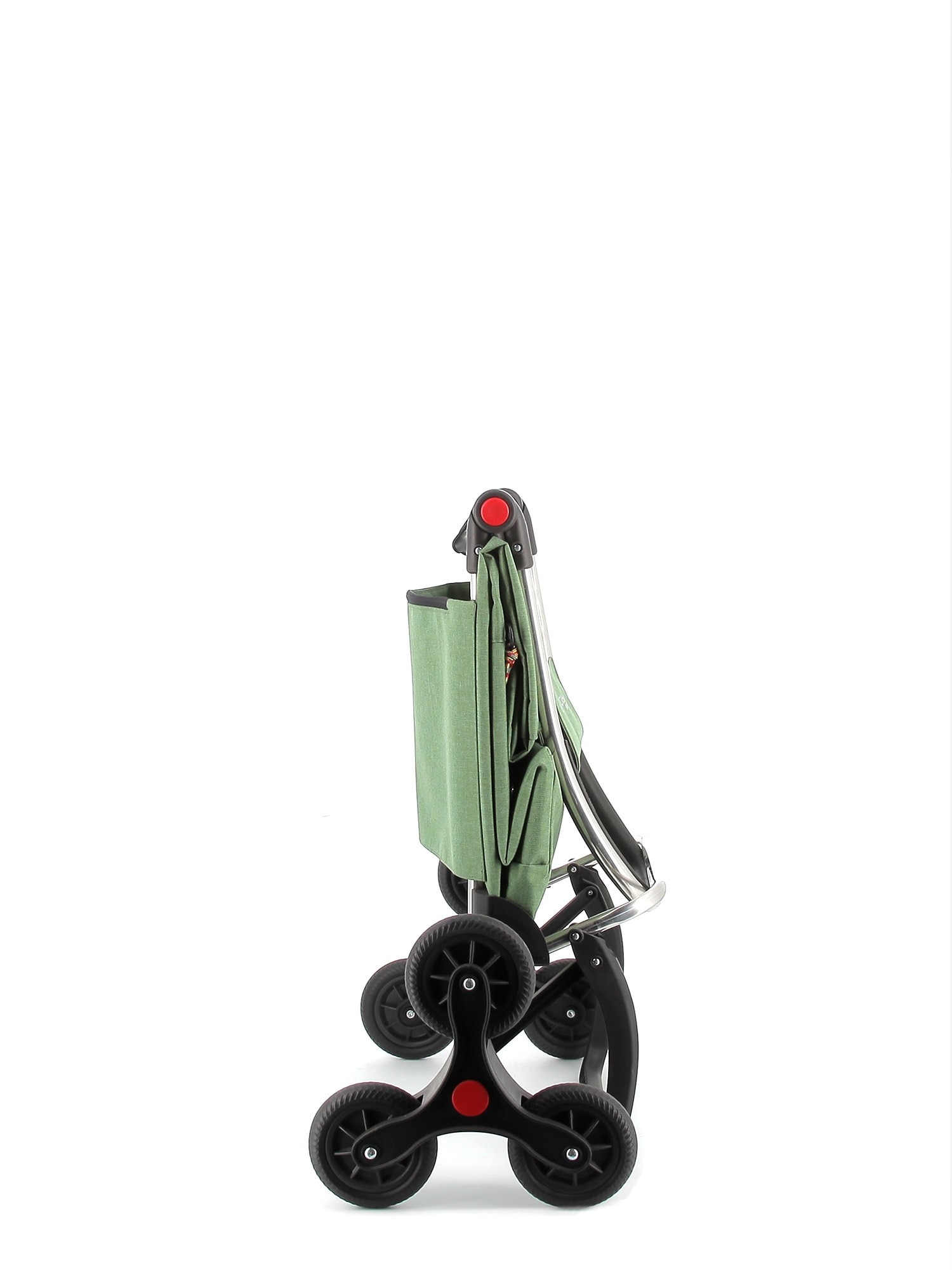 Imagen 5 de Carro de la Compra Big Tweed 6 Ruedas Sube Escaleras Plegable Rolser - Verde Verde