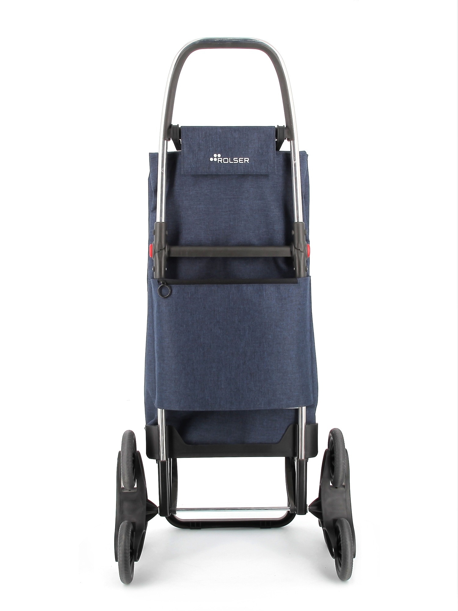 Imagen 3 de Carro de la Compra Big Tweed 6 Ruedas Sube Escaleras Plegable Rolser - Azul marino Azul marino