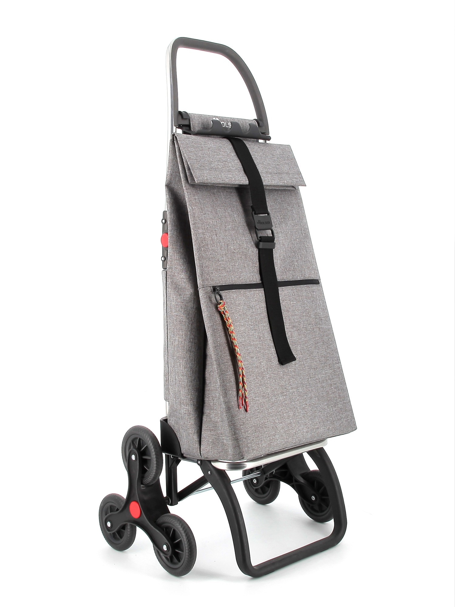 Imagen 1 de Carro de la Compra Big Tweed 6 Ruedas Sube Escaleras Plegable Rolser - Gris Gris
