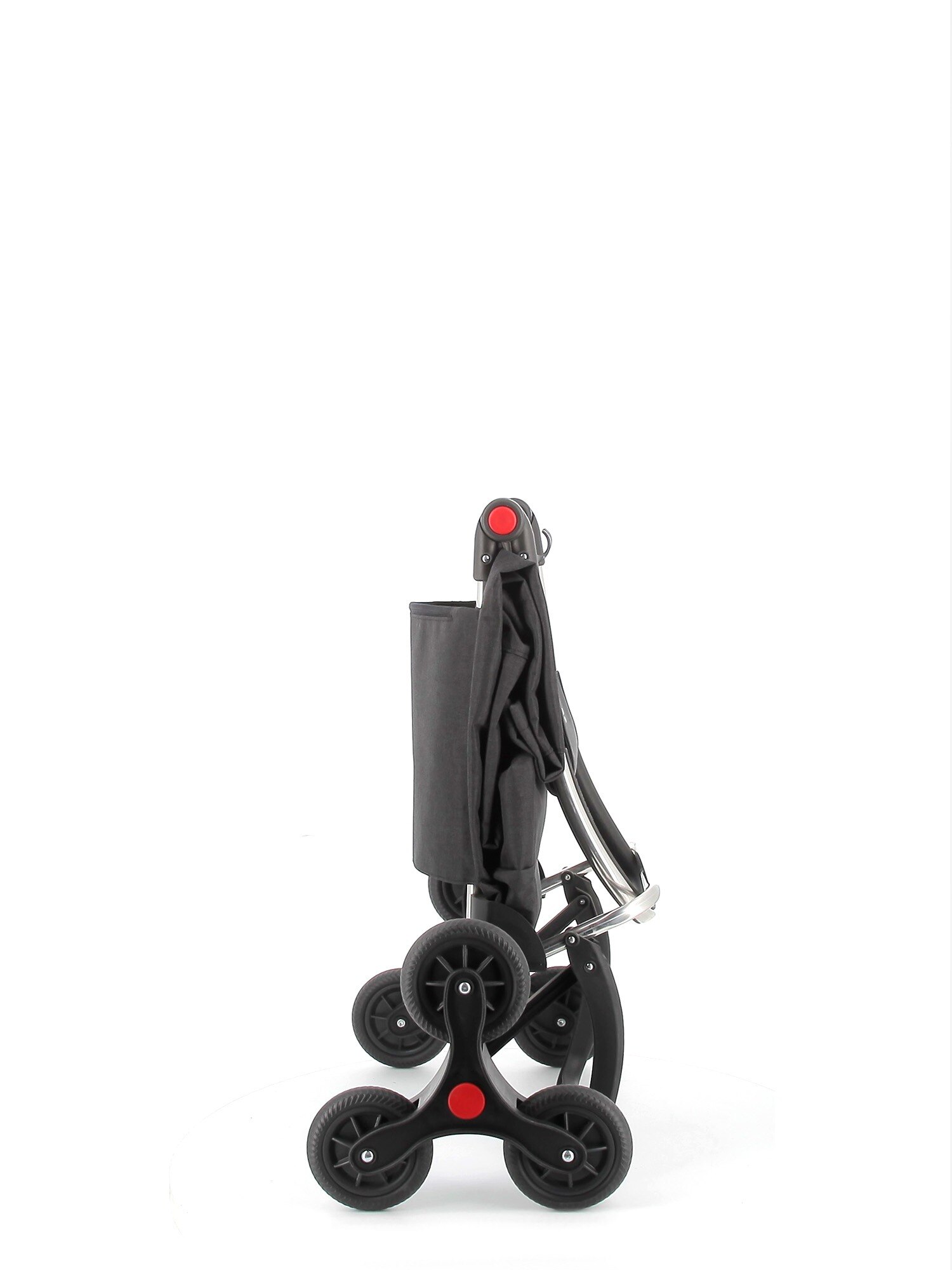 Imagen 5 de Carro de la Compra Big Tweed 6 Ruedas Sube Escaleras Plegable Rolser - Negro Negro